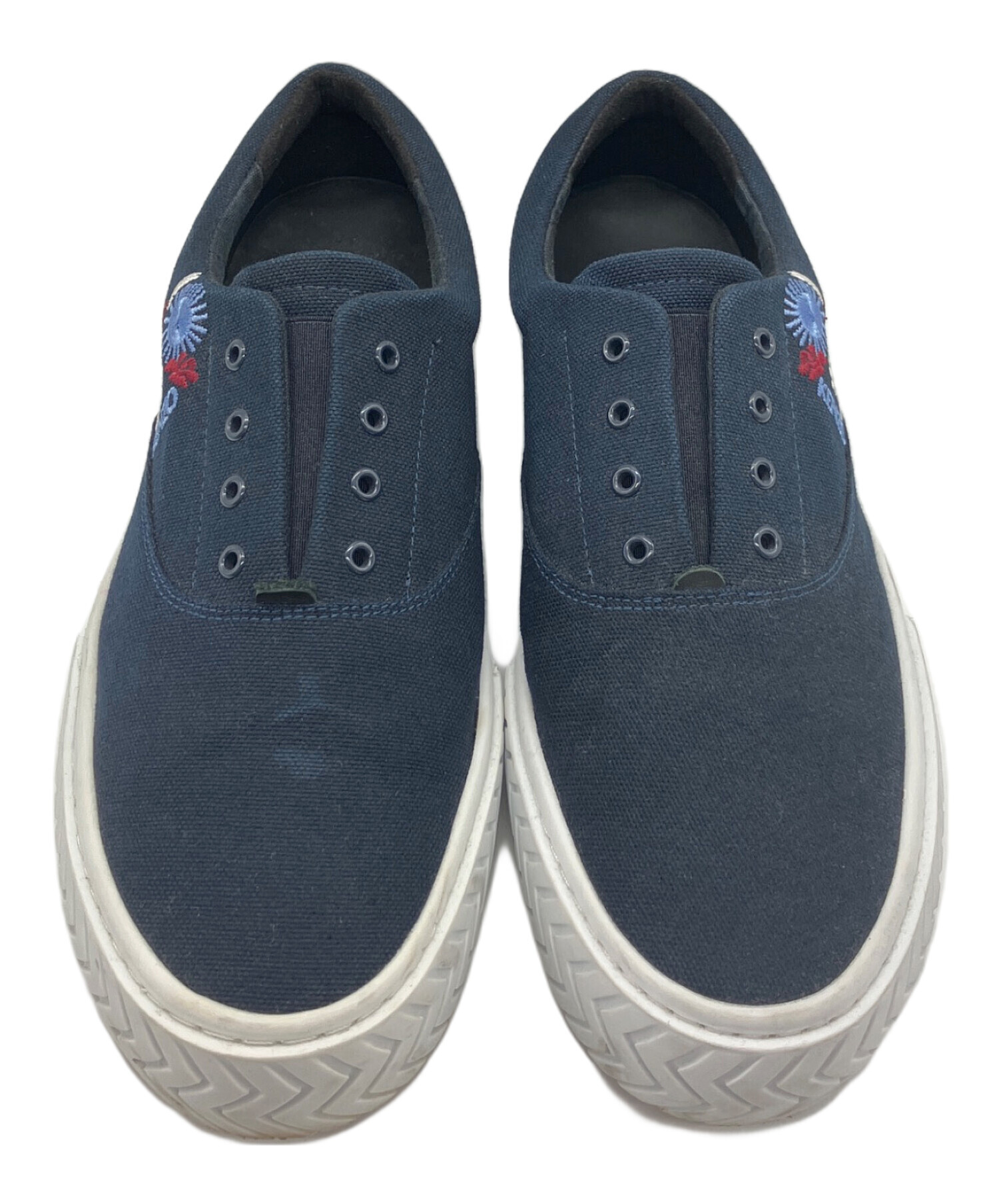 中古・古着通販】KENZO (ケンゾー) スニーカー ネイビー サイズ:42