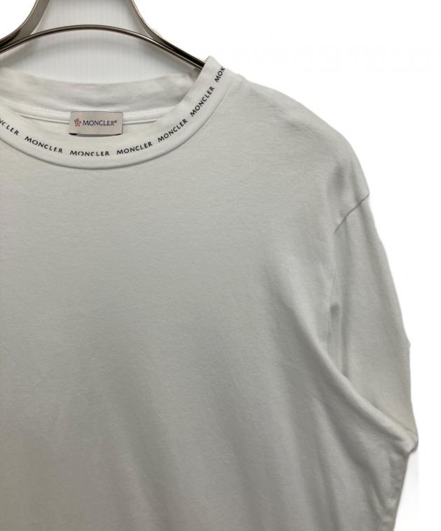 MONCLER グレー 長袖カットソー 中古・古着通販】MONCLER (モンクレール) 長袖カットソー ホワイト