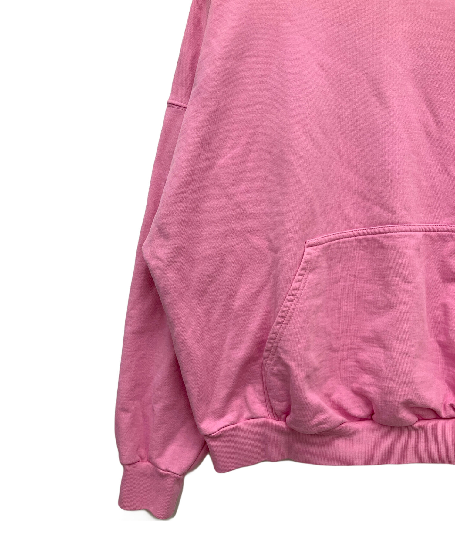 バレンシアガ　レア ニューヨーク風景プリント パーカー ピンク 中古・古着通販】BALENCIAGA (バレンシアガ) プルオーバーパーカー