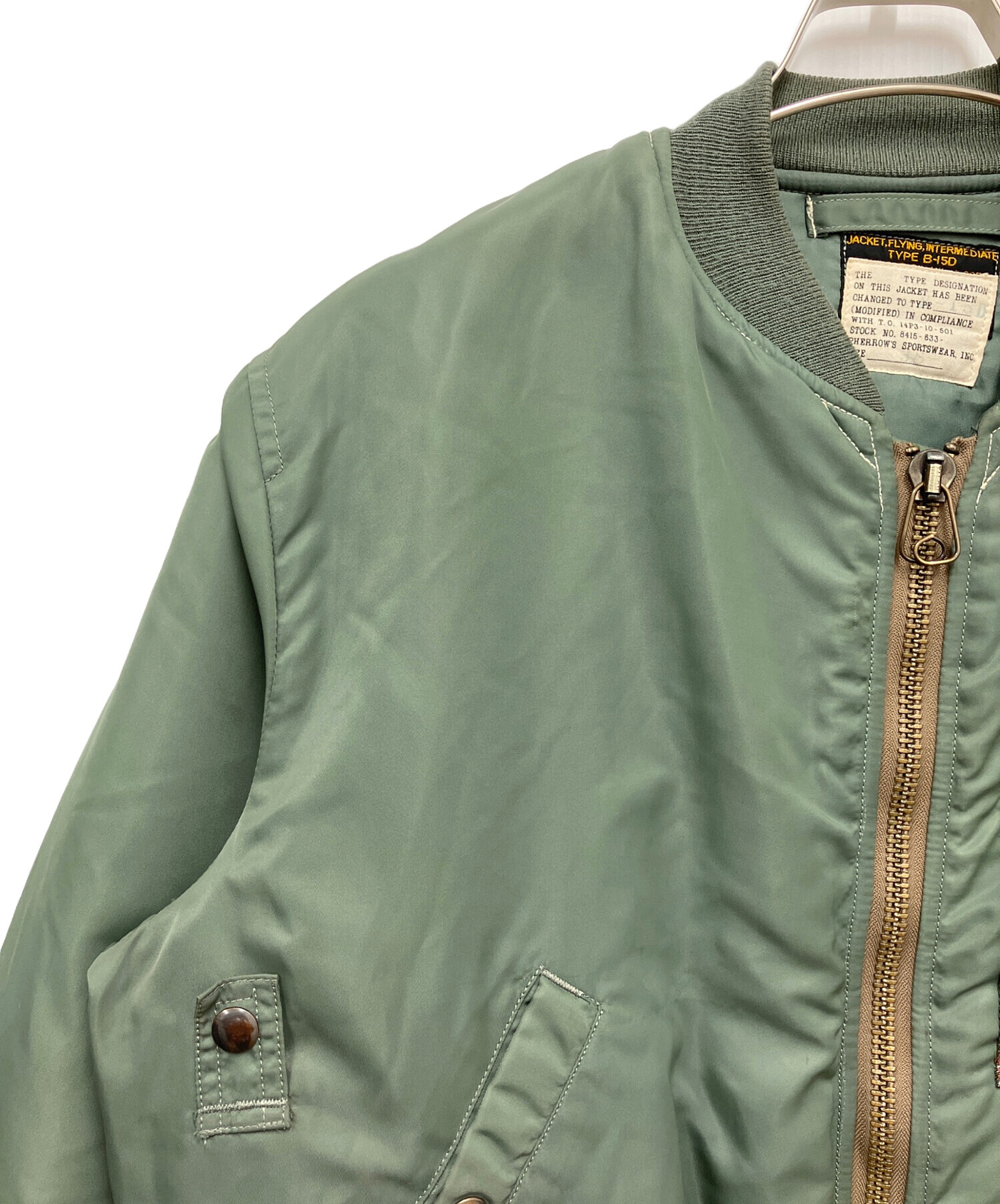 中古・古着通販】PHERROW'S (フェローズ) MA-1ジャケット グリーン