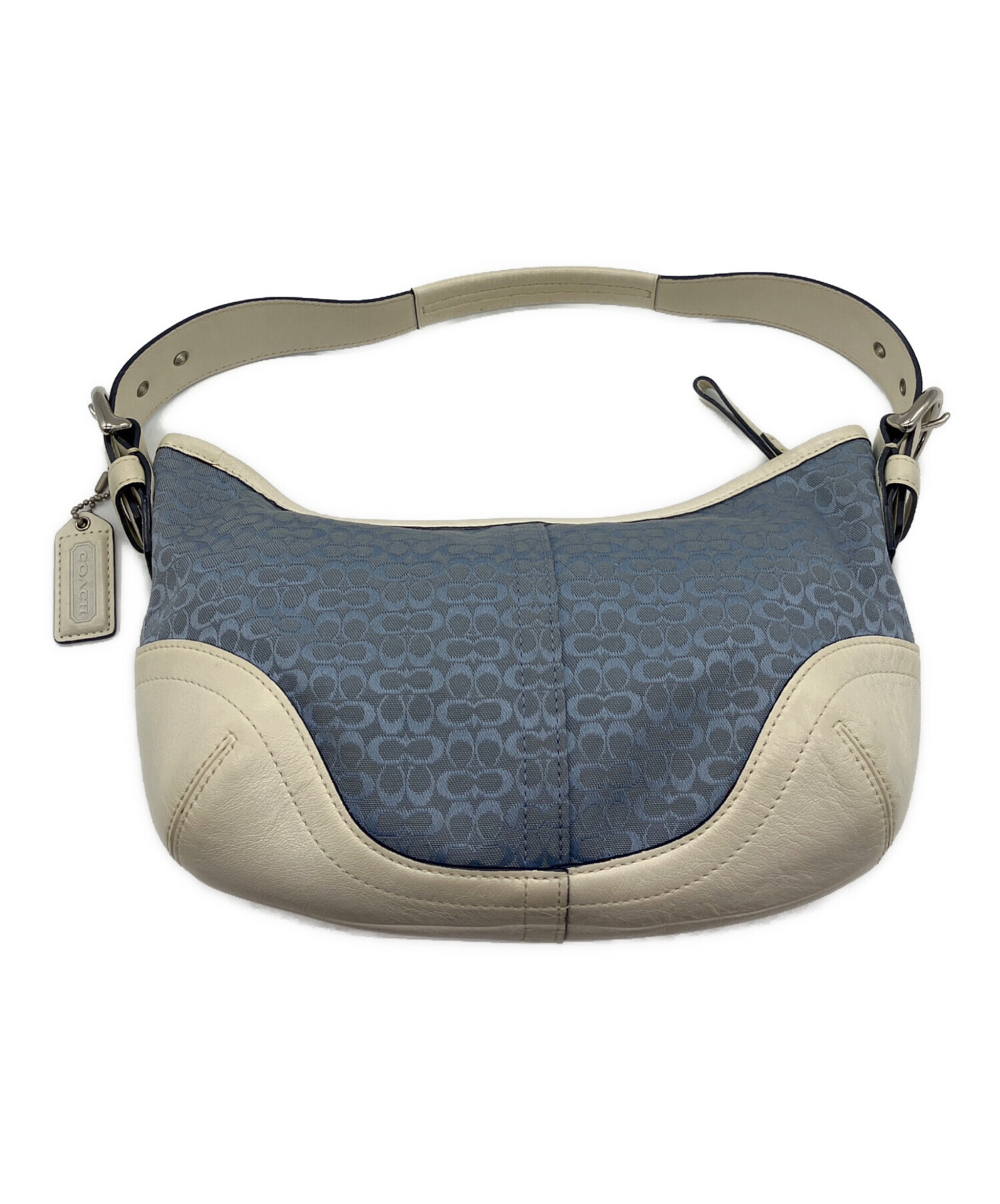 中古・古着通販】COACH (コーチ) シグネチャー ワンショルダーバッグ