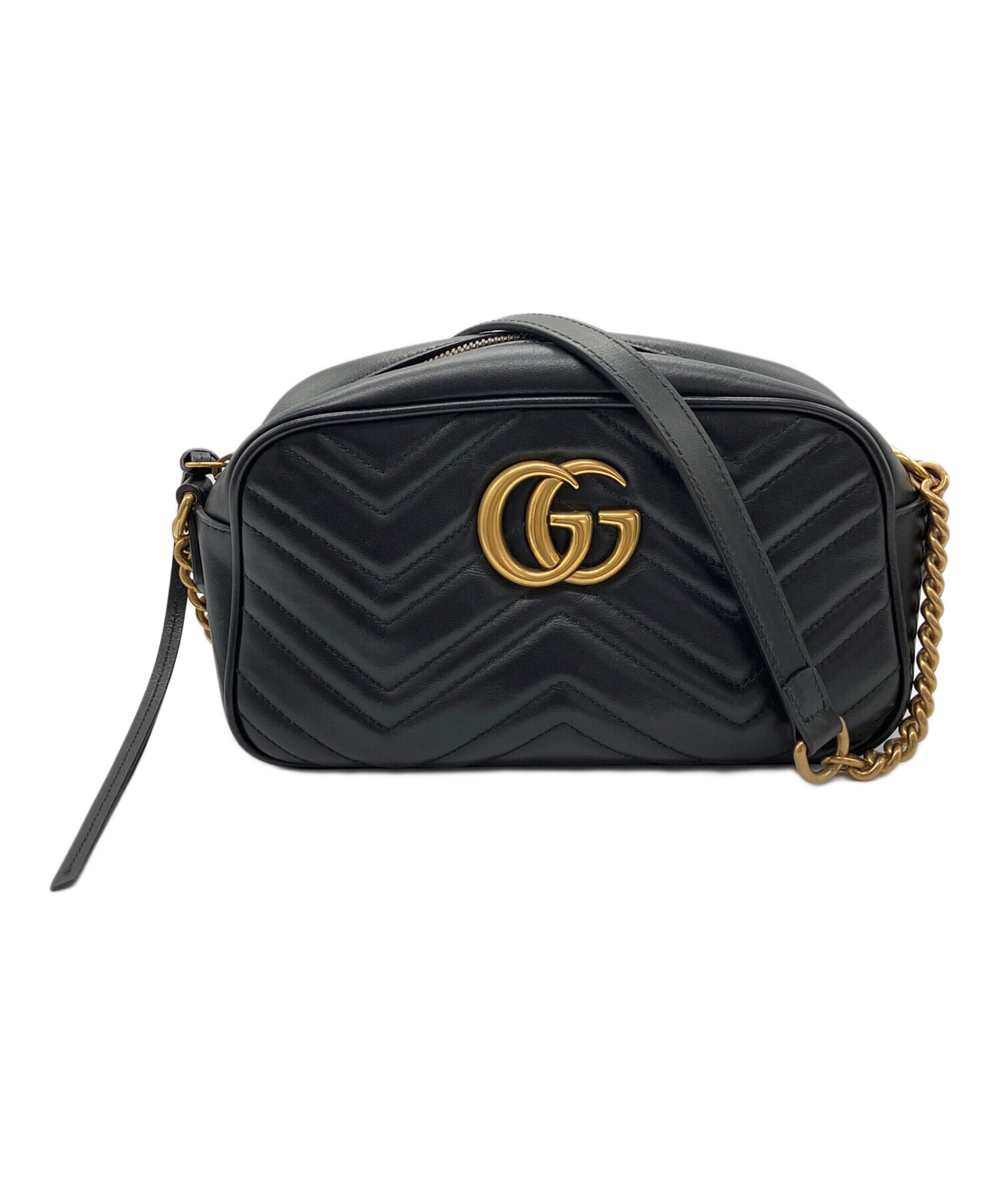 中古・古着通販】GUCCI (グッチ) ショルダーバッグ GGマーモント 