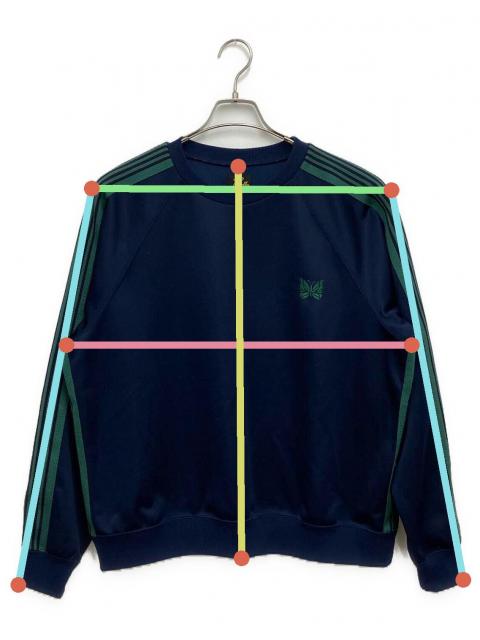 中古・古着通販】Needles (ニードルズ) Bshop別注 Track Crew Neck