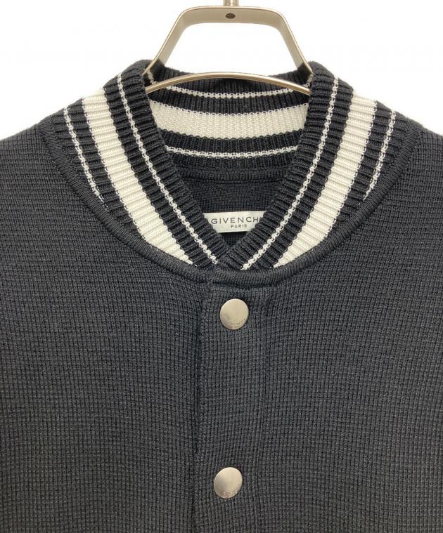 中古・古着通販】GIVENCHY (ジバンシィ) ニットジャケット ブラック