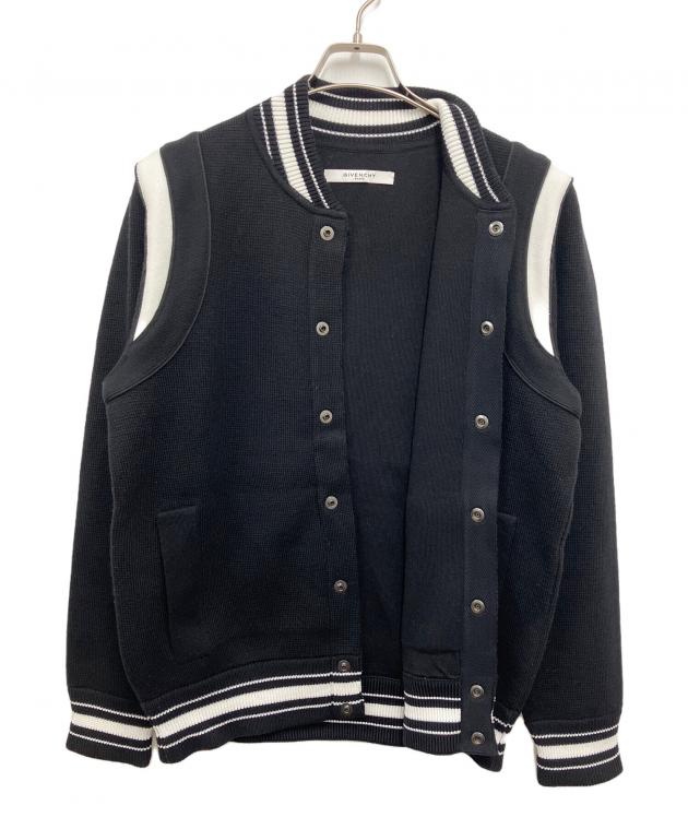中古・古着通販】GIVENCHY (ジバンシィ) ニットジャケット ブラック