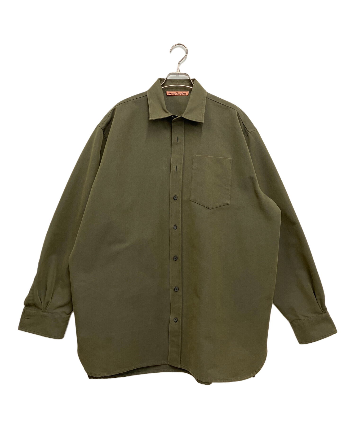 Acne Studios 長袖シャツ 46 オリーブグリーン 中古・古着通販】Acne studios (アクネ ストゥディオズ) Hunter green
