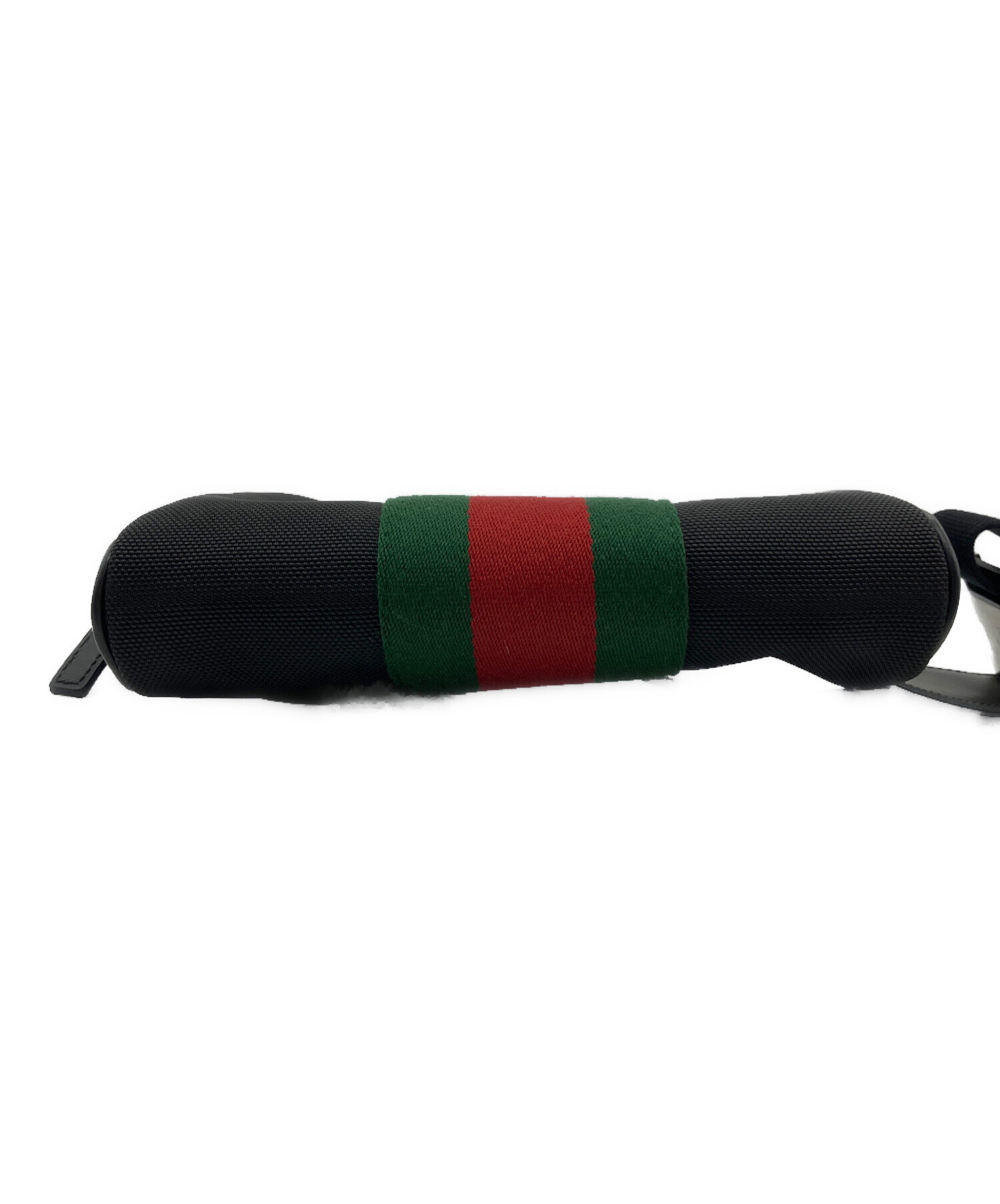 ●未使用●GUCCI・グッチ ●シェリーライン・サイドライン●半袖 中古・古着通販】GUCCI (グッチ) シェリーライン ブラック×グリーン