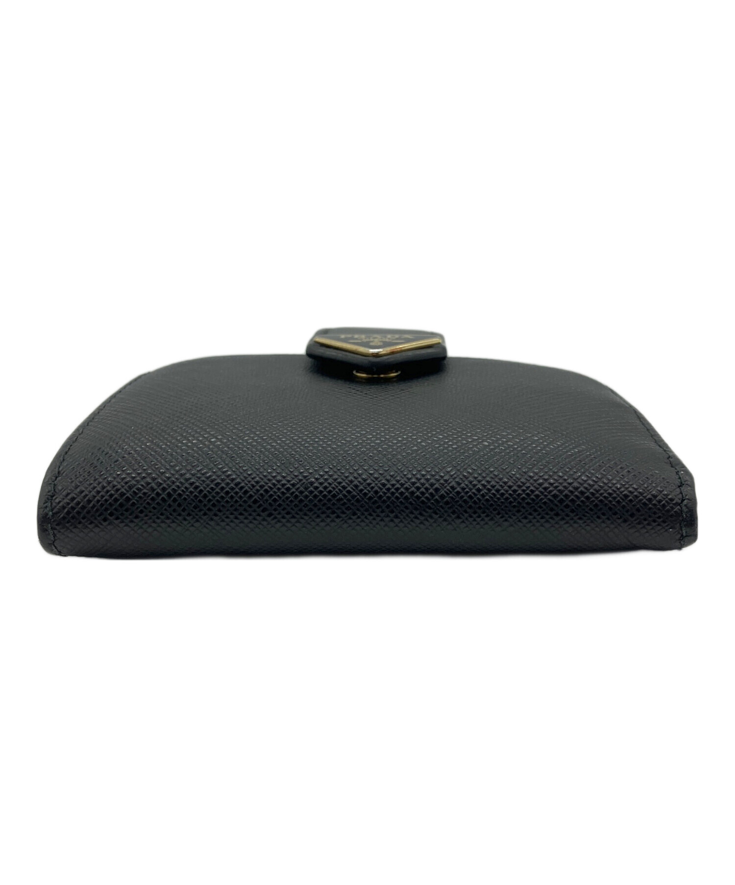 中古・古着通販】PRADA (プラダ) コンパクトウォレット サフィアーノ