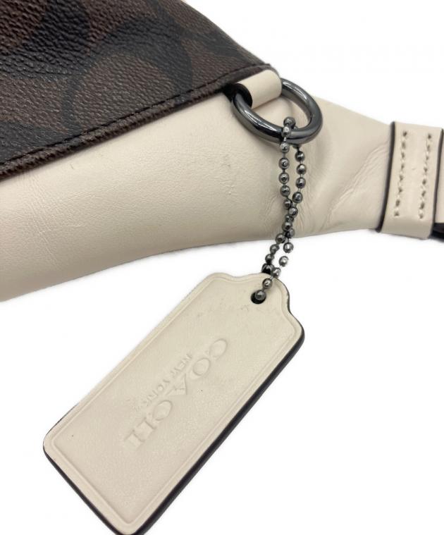 中古・古着通販】COACH (コーチ) ワーレンベルトバッグ シグネチャー