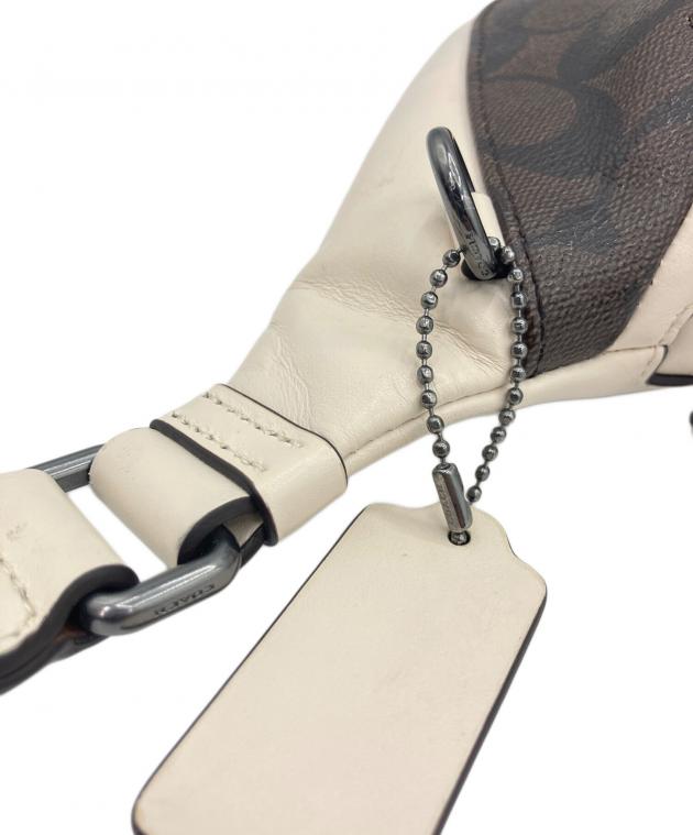 中古・古着通販】COACH (コーチ) ワーレンベルトバッグ シグネチャー