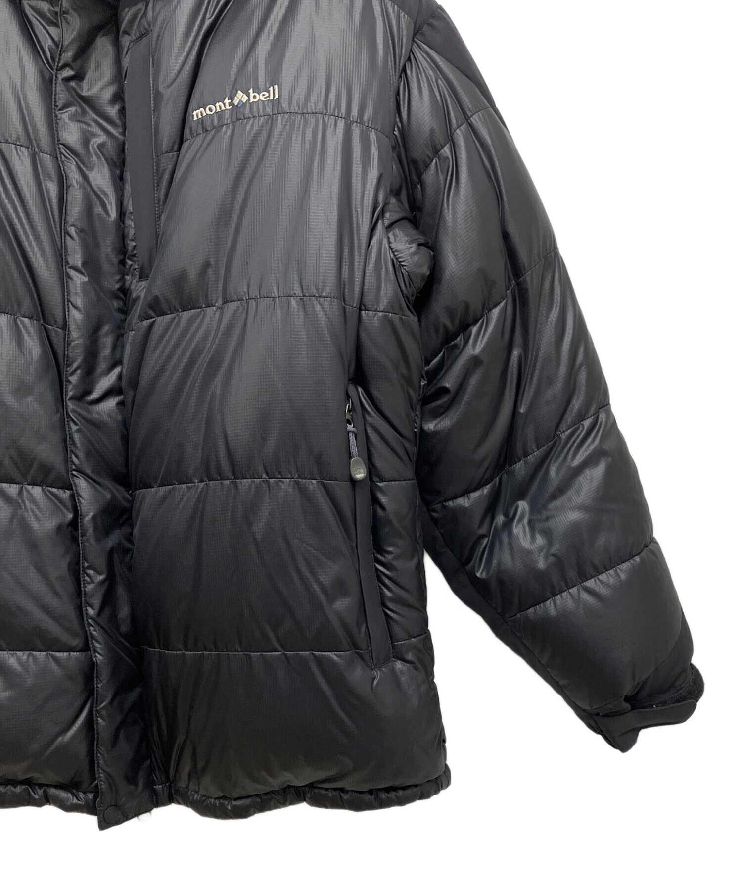 中古・古着通販】mont-bell (モンベル) ダウンジャケット ブラック