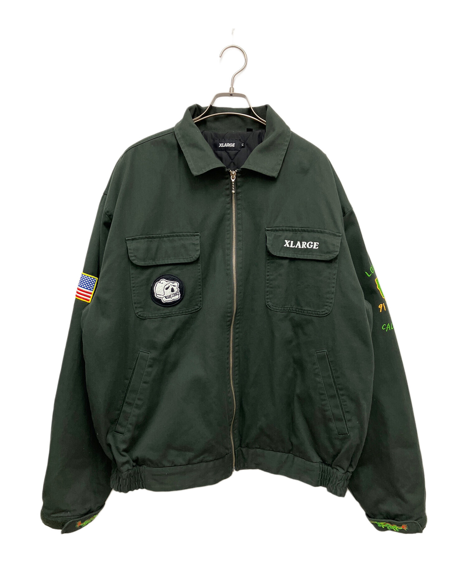 中古・古着通販】X-LARGE (エクストララージ) フルジップジャケット