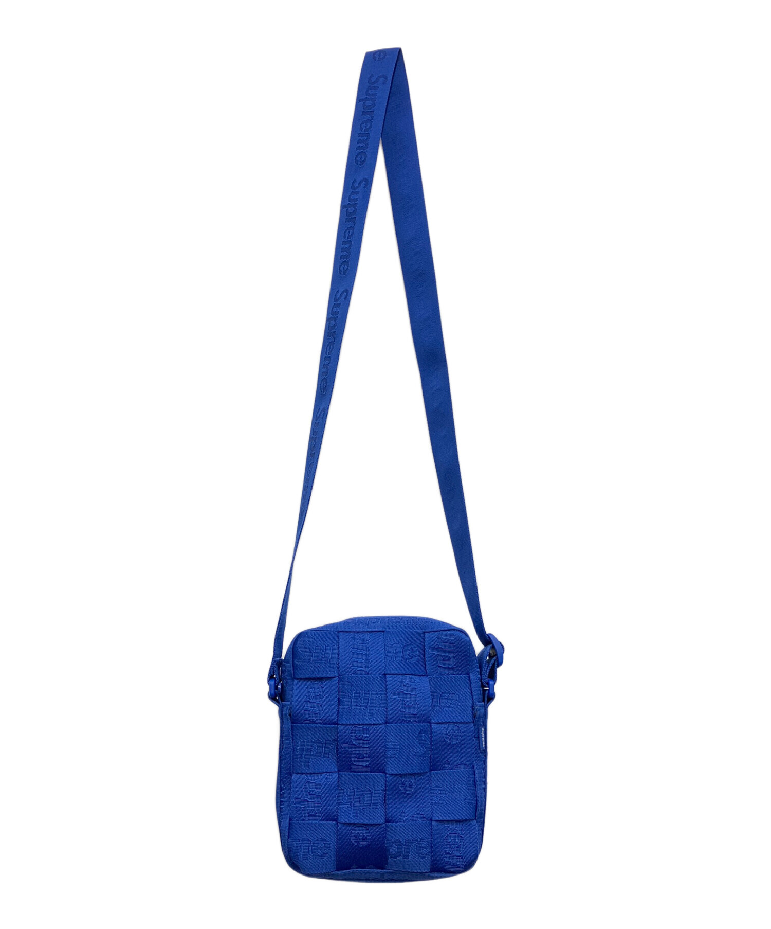 中古・古着通販】SUPREME (シュプリーム) Woven Shoulder Bag ブルー