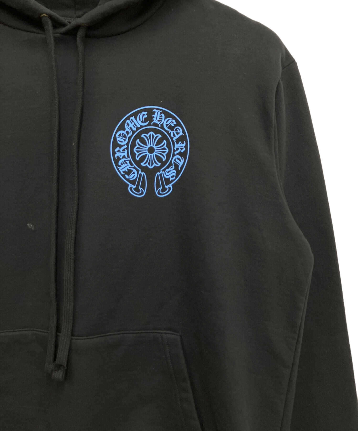 Chrome Hearts ホースシュー クロスロゴ パーカー ブラック×ブルー 楽天市場】Chrome Hearts クロムハーツ 90's OLD HORSESHOE AND FLORAL