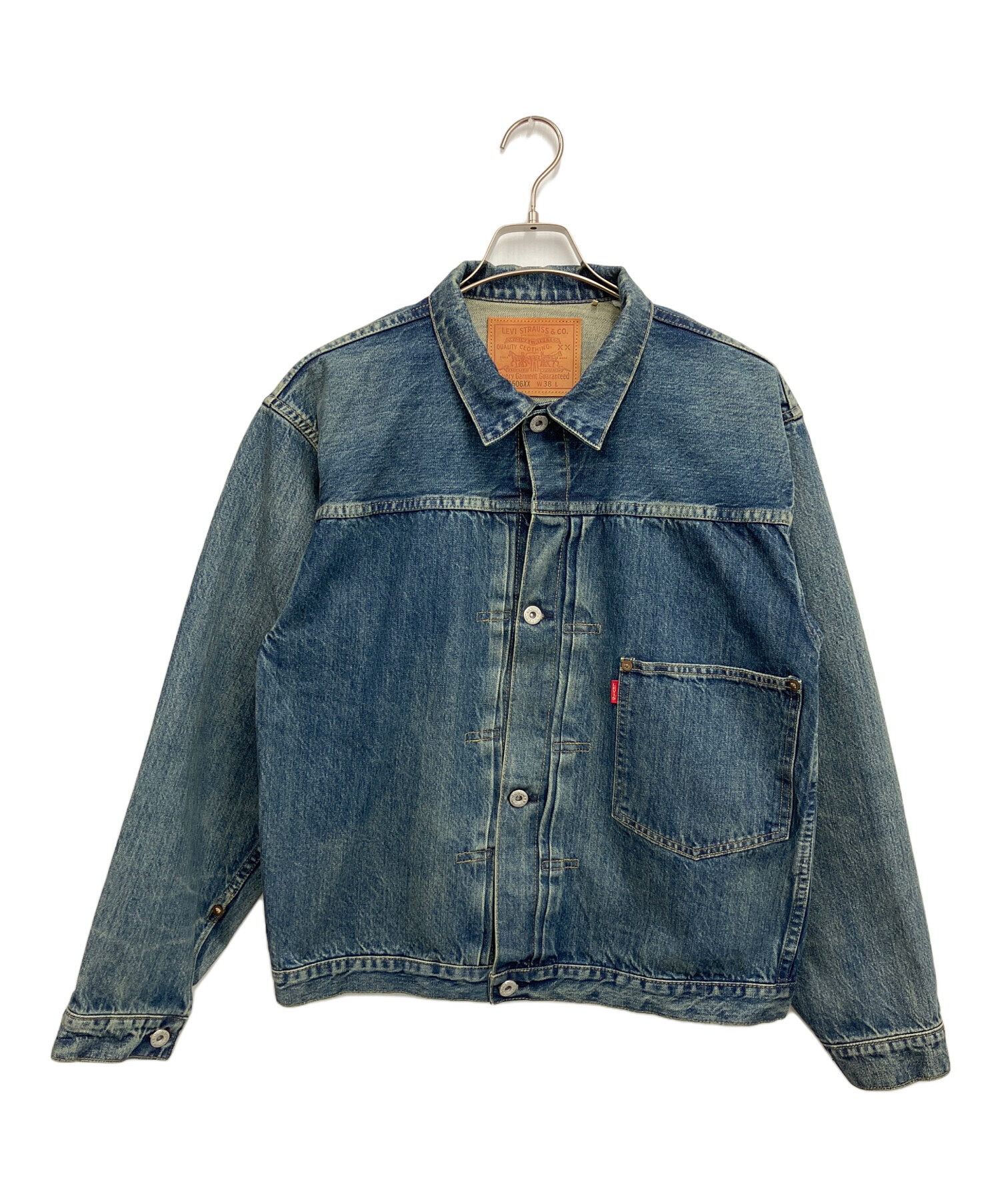 中古・古着通販】LEVI'S (リーバイス) デニムジャケット インディゴ