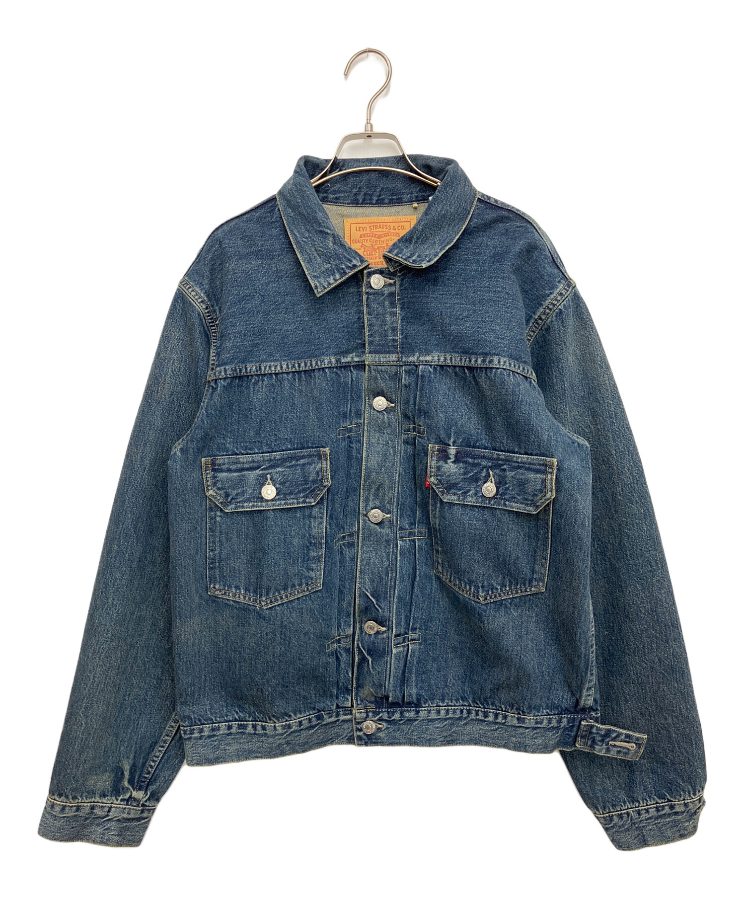 中古・古着通販】LEVI'S (リーバイス) デニムジャケット インディゴ
