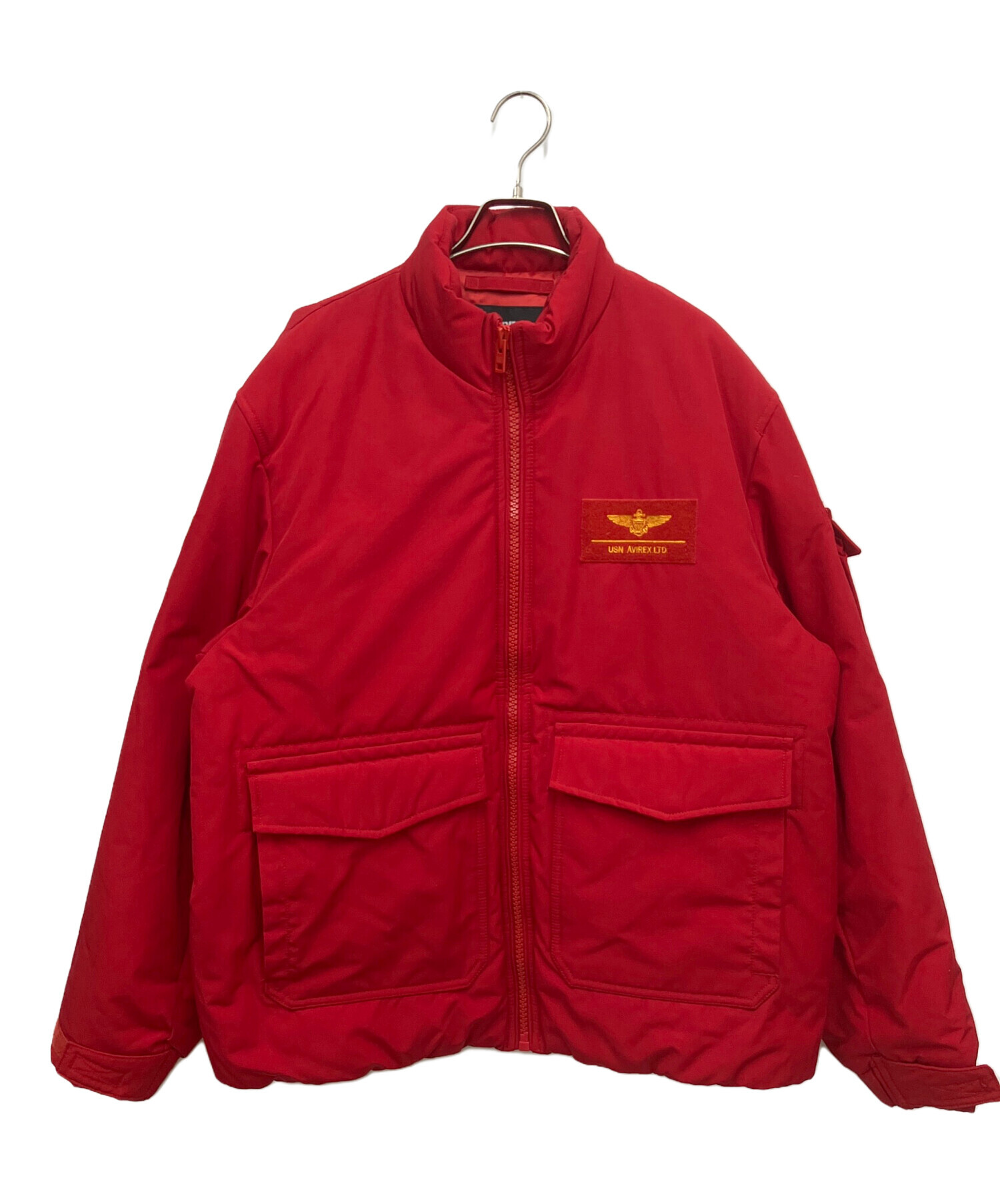中古・古着通販】AVIREX (アヴィレックス) フライトジャケット レッド