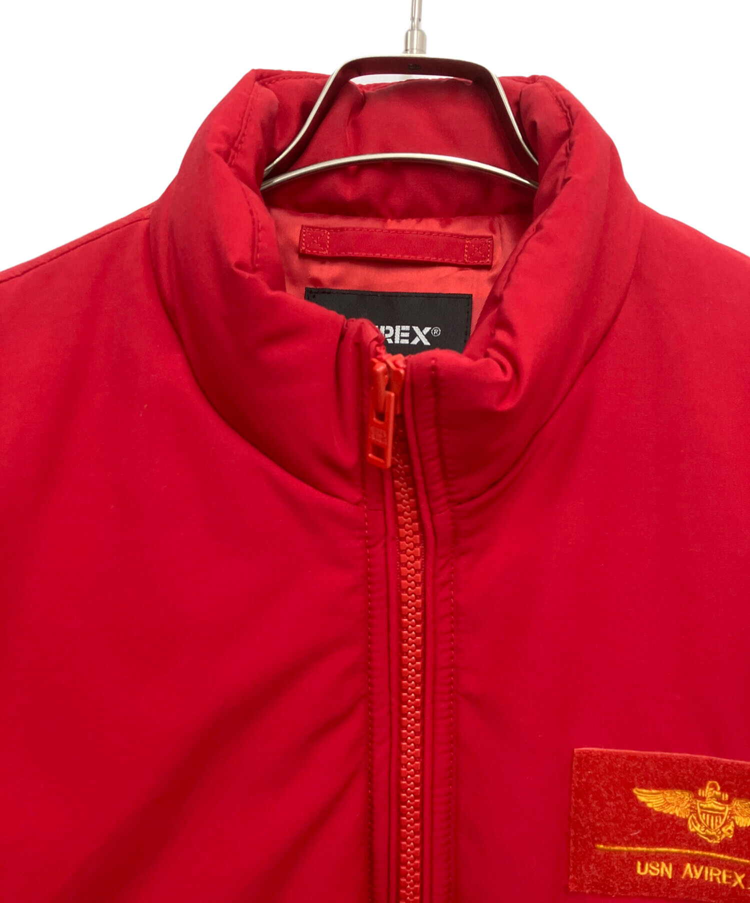 中古・古着通販】AVIREX (アヴィレックス) フライトジャケット レッド