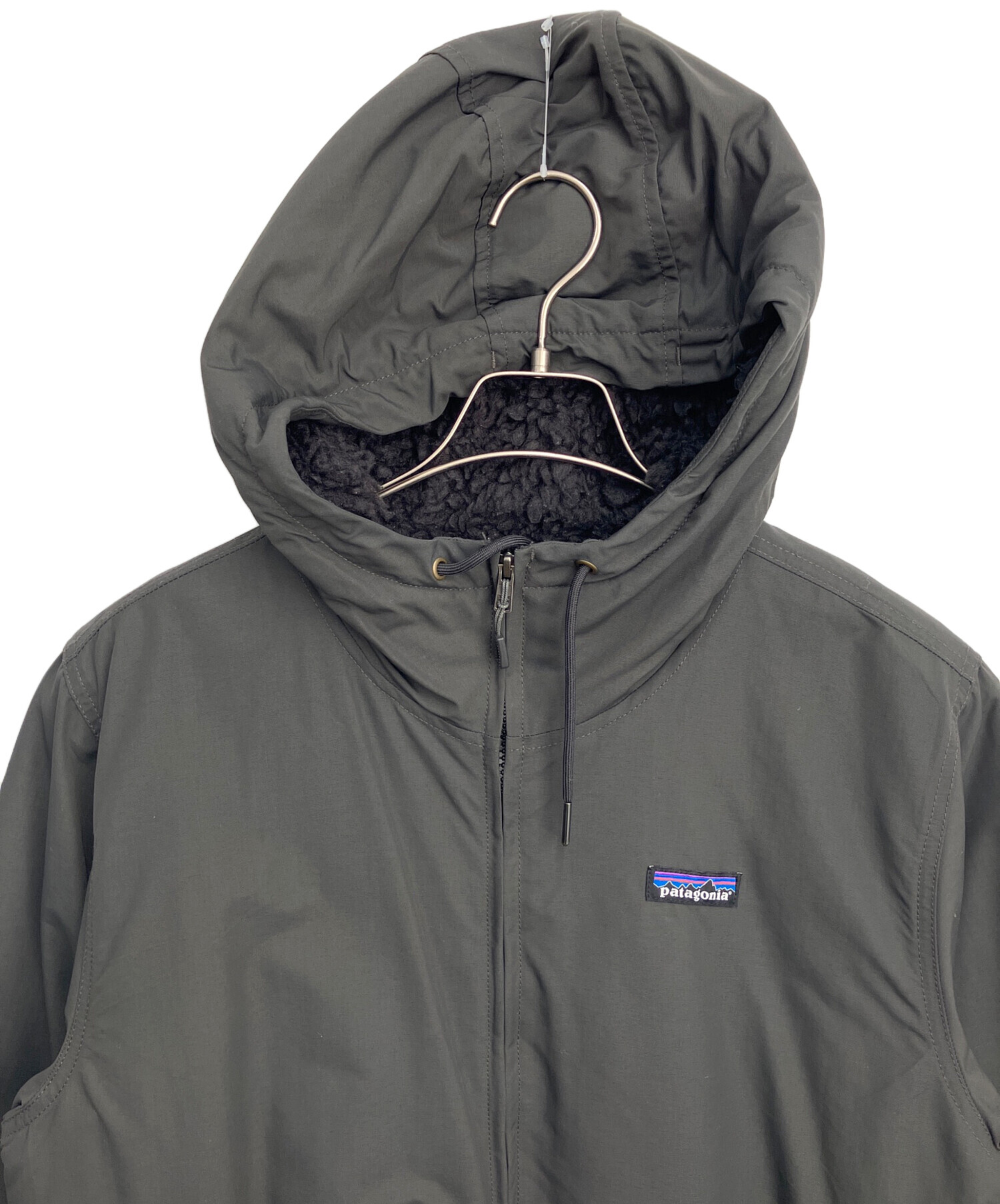 K　パタゴニア 裏ボア ミリタリージャケット 中古・古着通販】Patagonia (パタゴニア) 裏ボアジャケット ブラック
