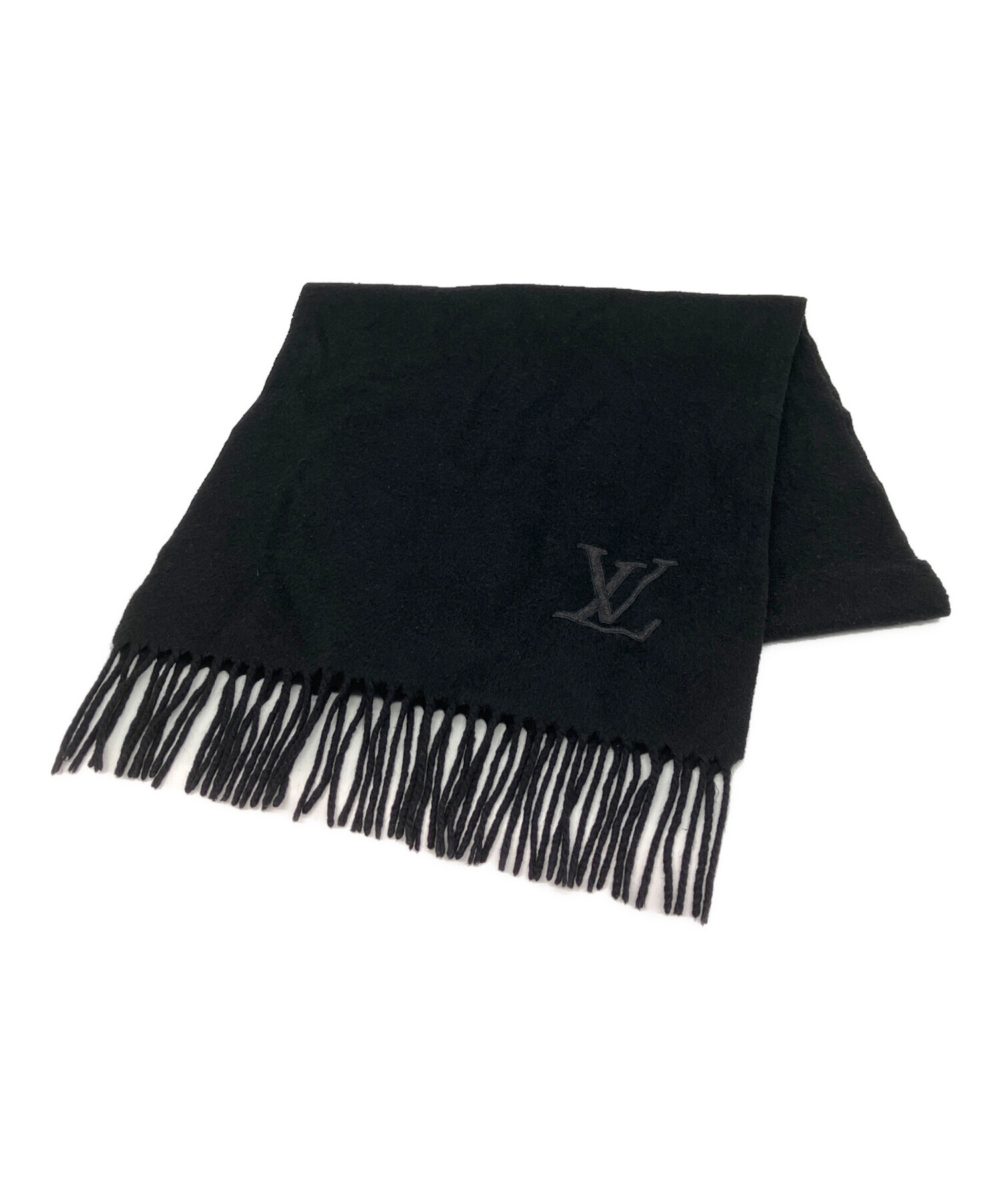 LOUIS VUITTONカシミヤマフラー 中古・古着通販】LOUIS VUITTON (ルイ ヴィトン) カシミヤマフラー