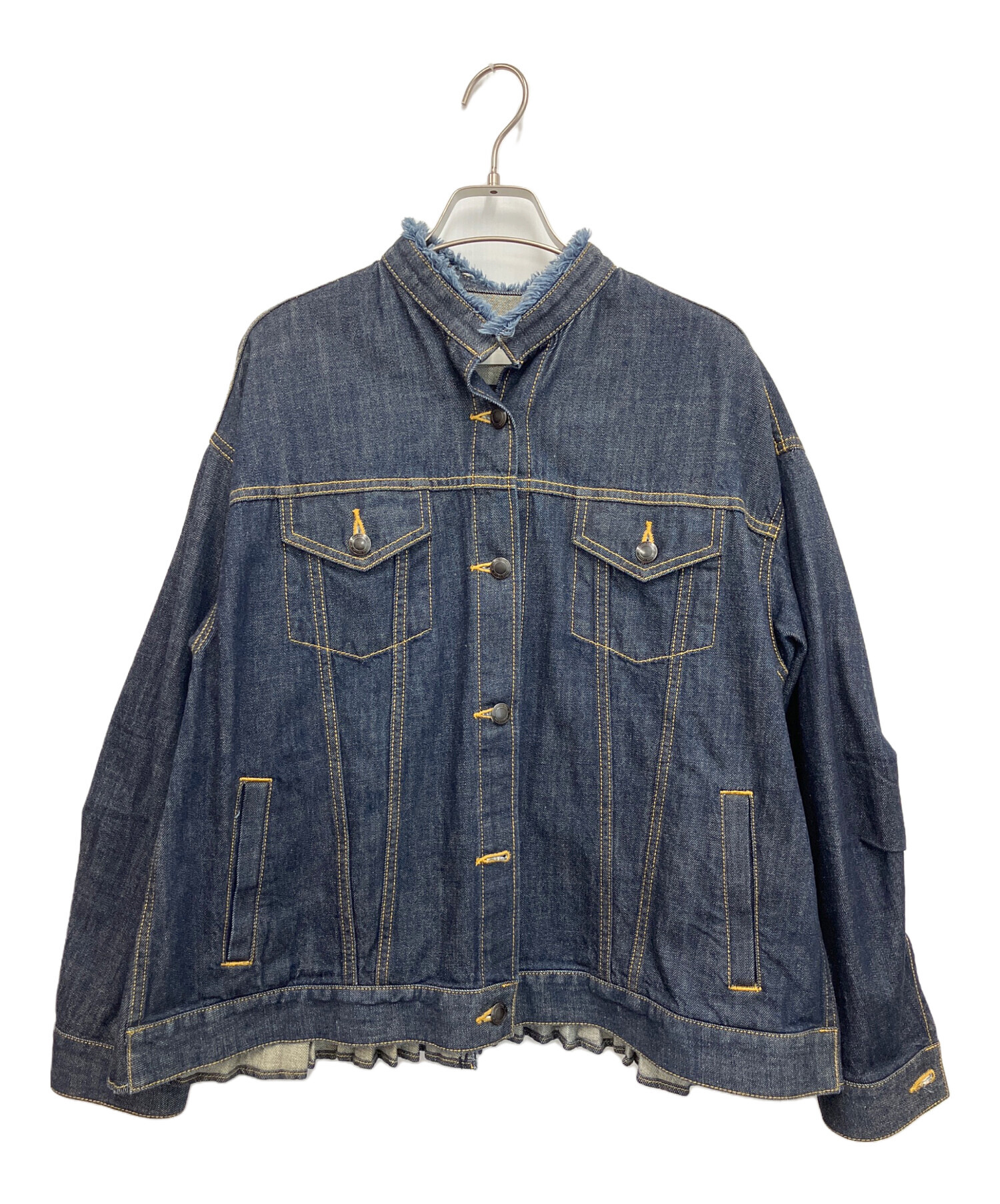 ジャケット・アウター EZUMi BACK PLEATS DENIM JACKET 中古・古着通販】EZUMI (エズミ) BACK PLEATS DENIM JACKET(バック