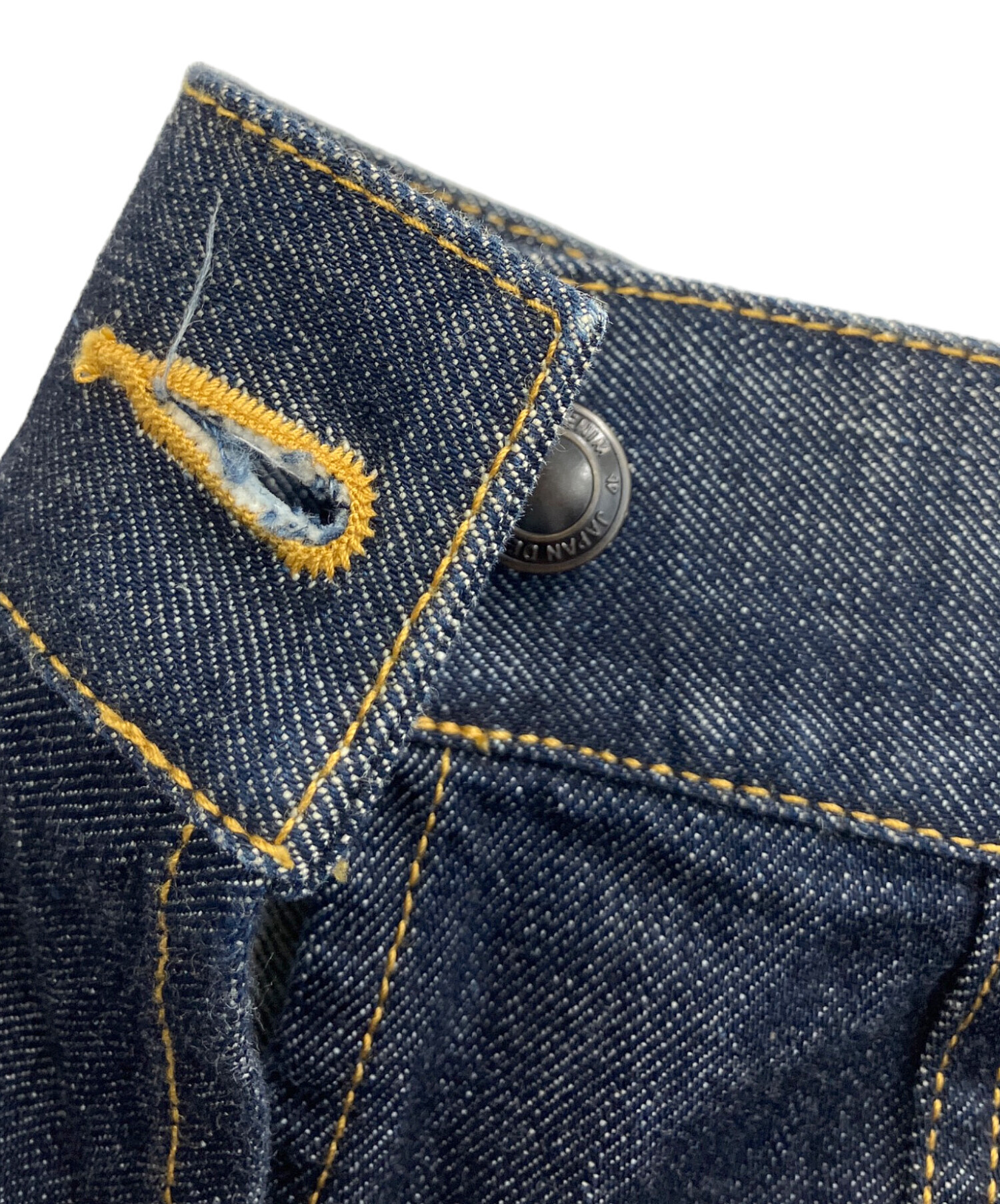 中古・古着通販】EZUMI (エズミ) BACK PLEATS DENIM JACKET(バック