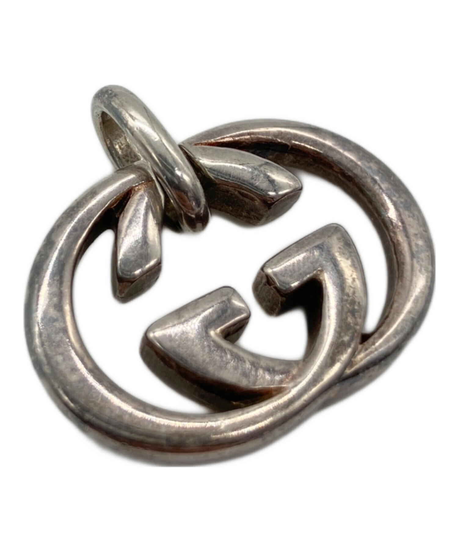 中古・古着通販】GUCCI (グッチ) ネックレス シルバー GGチャーム