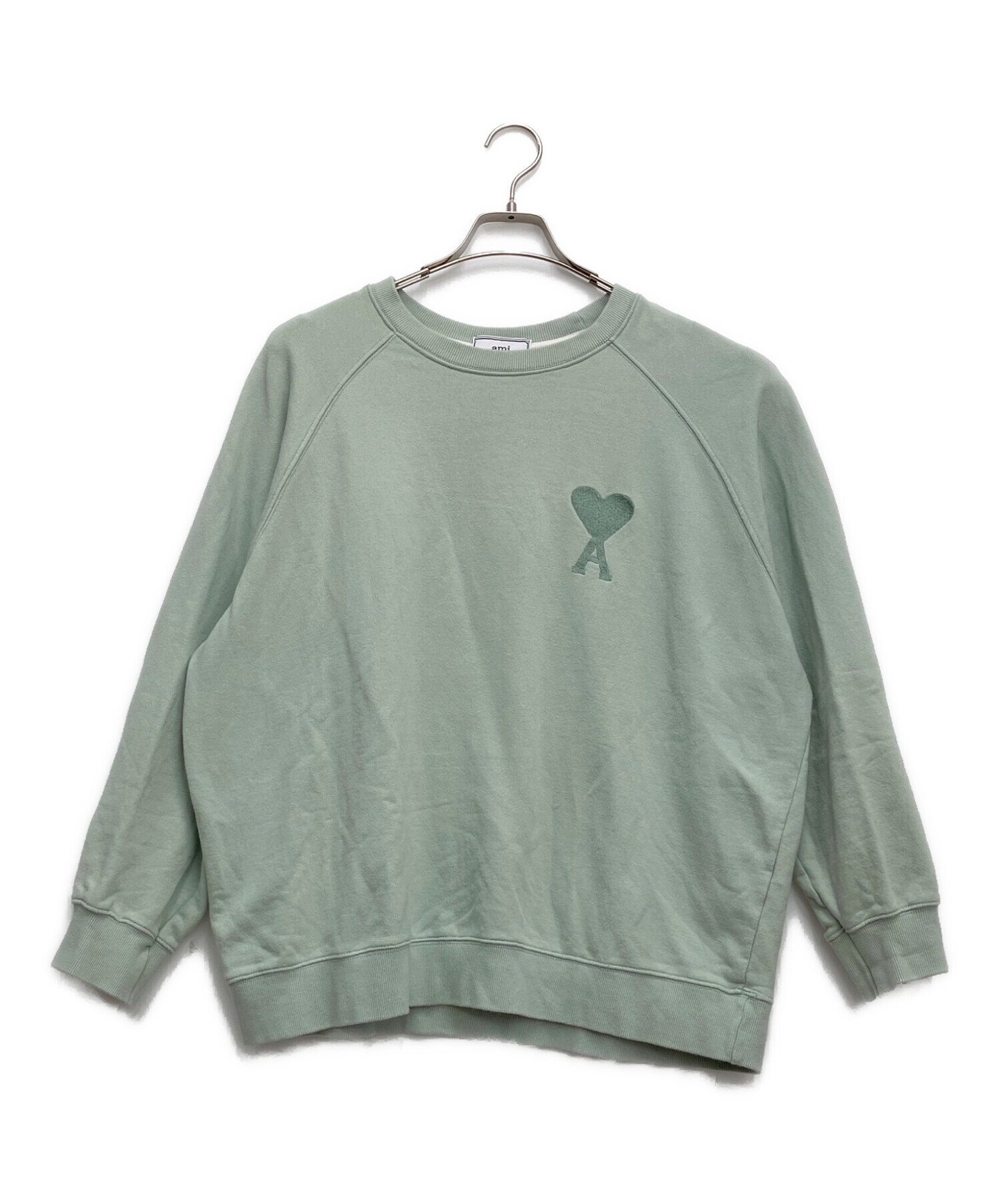 中古・古着通販】ami (アミ) スウェット 黄緑 サイズ:不明｜ブランド