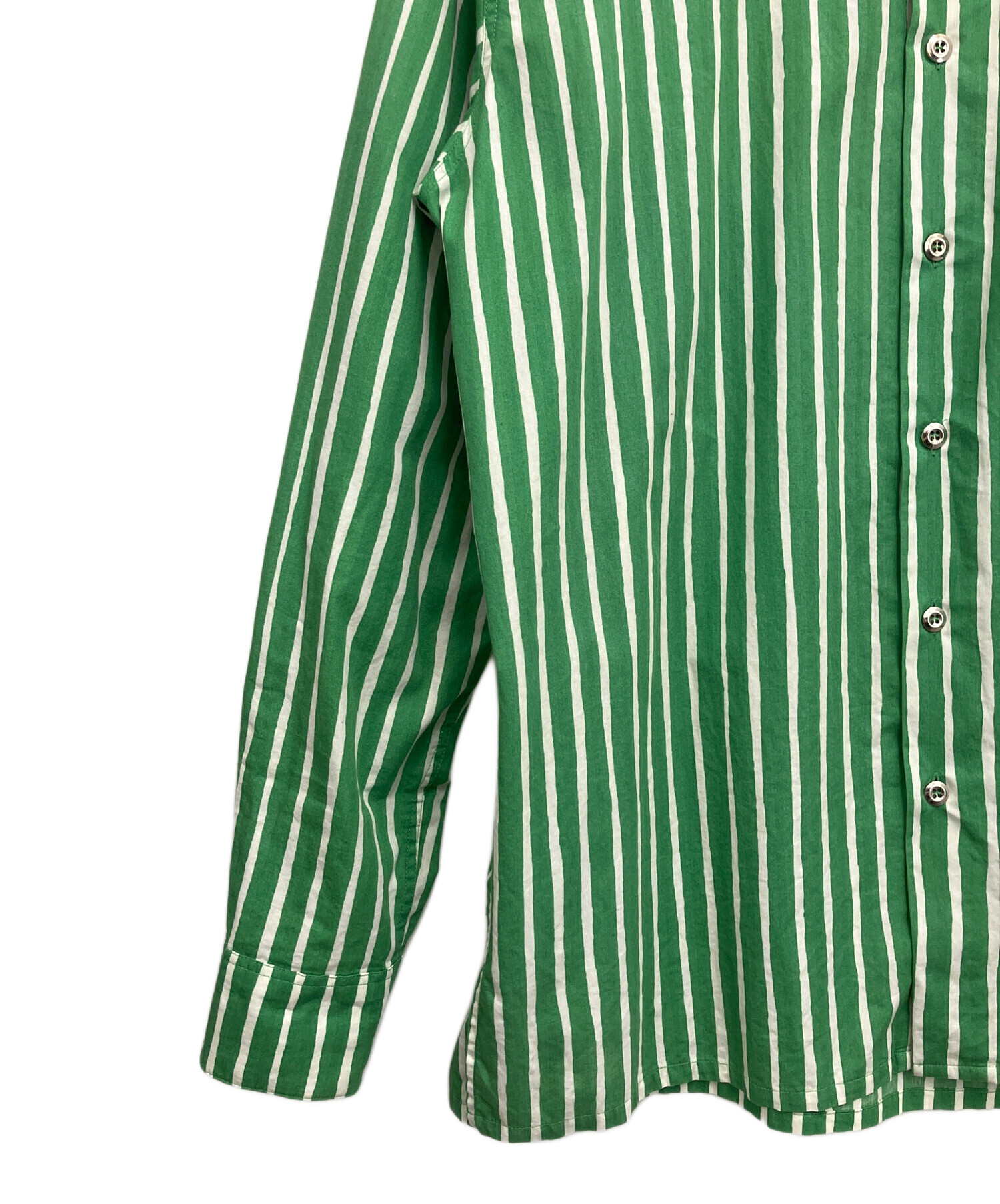 中古・古着通販】marimekko (マリメッコ) 長袖シャツ グリーン 