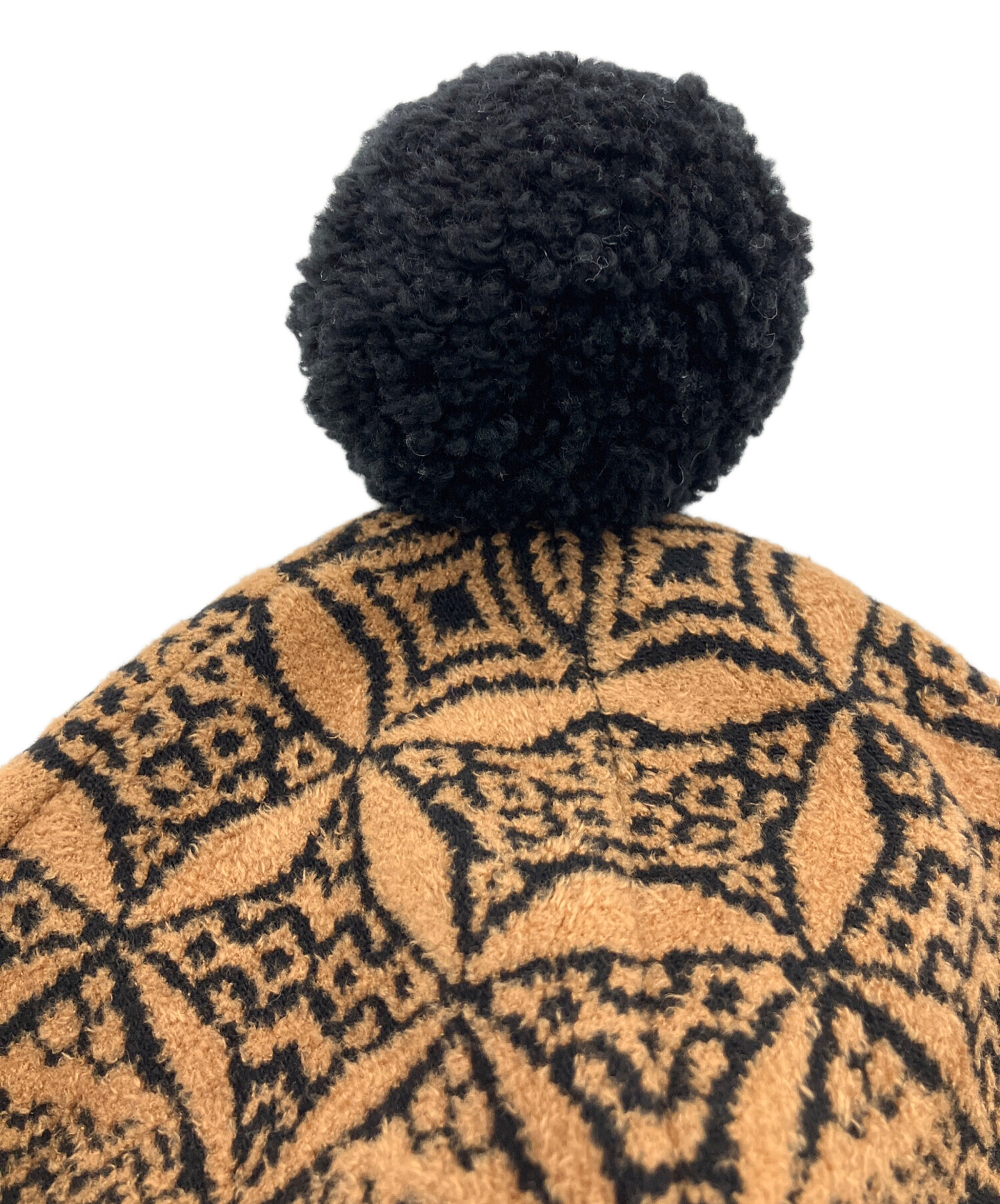 中古・古着通販】FENDI (フェンディ) ニットキャップ ブラウン