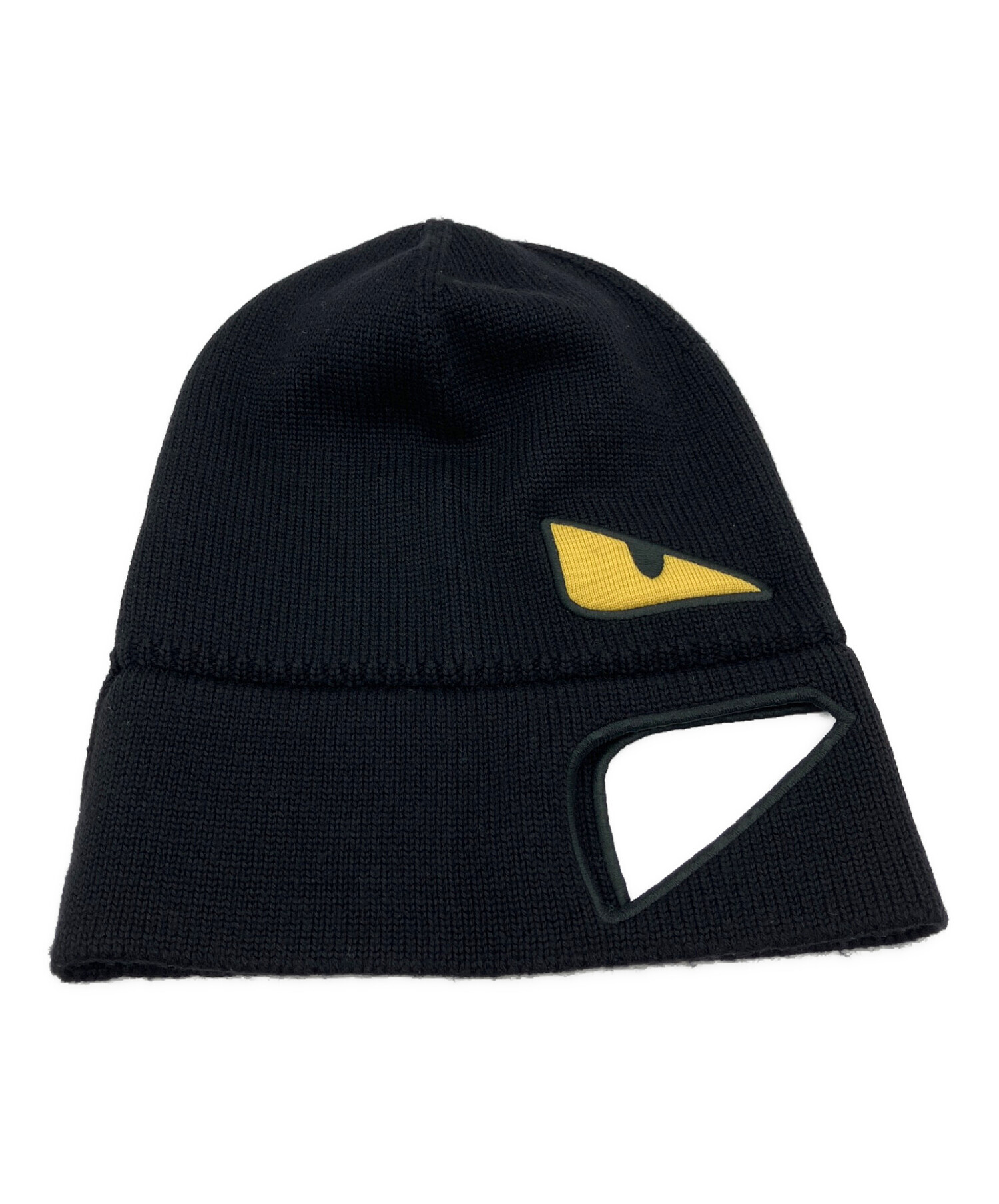 中古・古着通販】FENDI (フェンディ) ニットキャップ ブラック