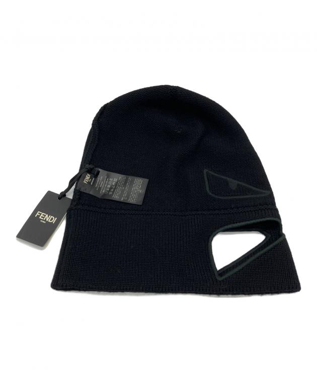 中古・古着通販】FENDI (フェンディ) ニットキャップ ブラック