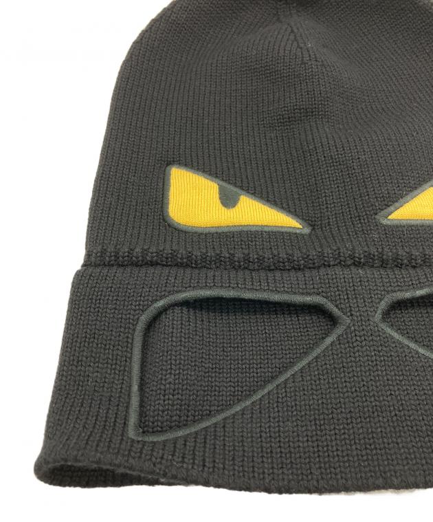 中古・古着通販】FENDI (フェンディ) ニットキャップ ブラック