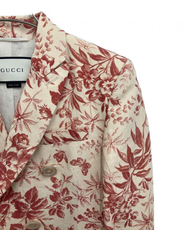 中古・古着通販】GUCCI (グッチ) テーラードジャケット アイボリー