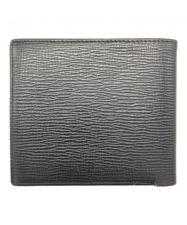 中古・古着通販】LOEWE (ロエベ) 2つ折り財布 アナグラム ブラック