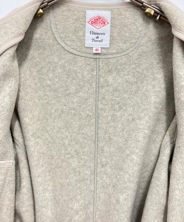 中古・古着通販】DANTON (ダントン) ノーカラーフリースジャケット