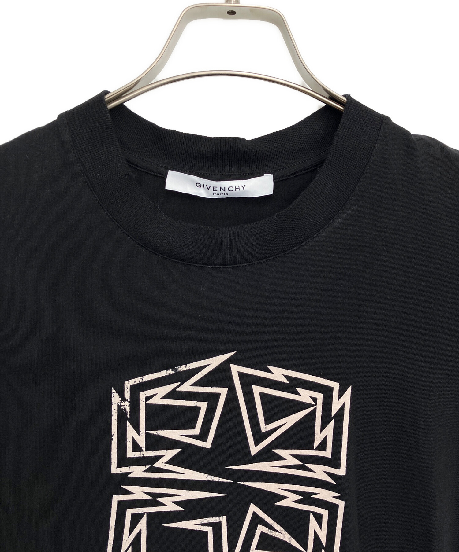 中古・古着通販】GIVENCHY (ジバンシィ) 半袖カットソー ブラック