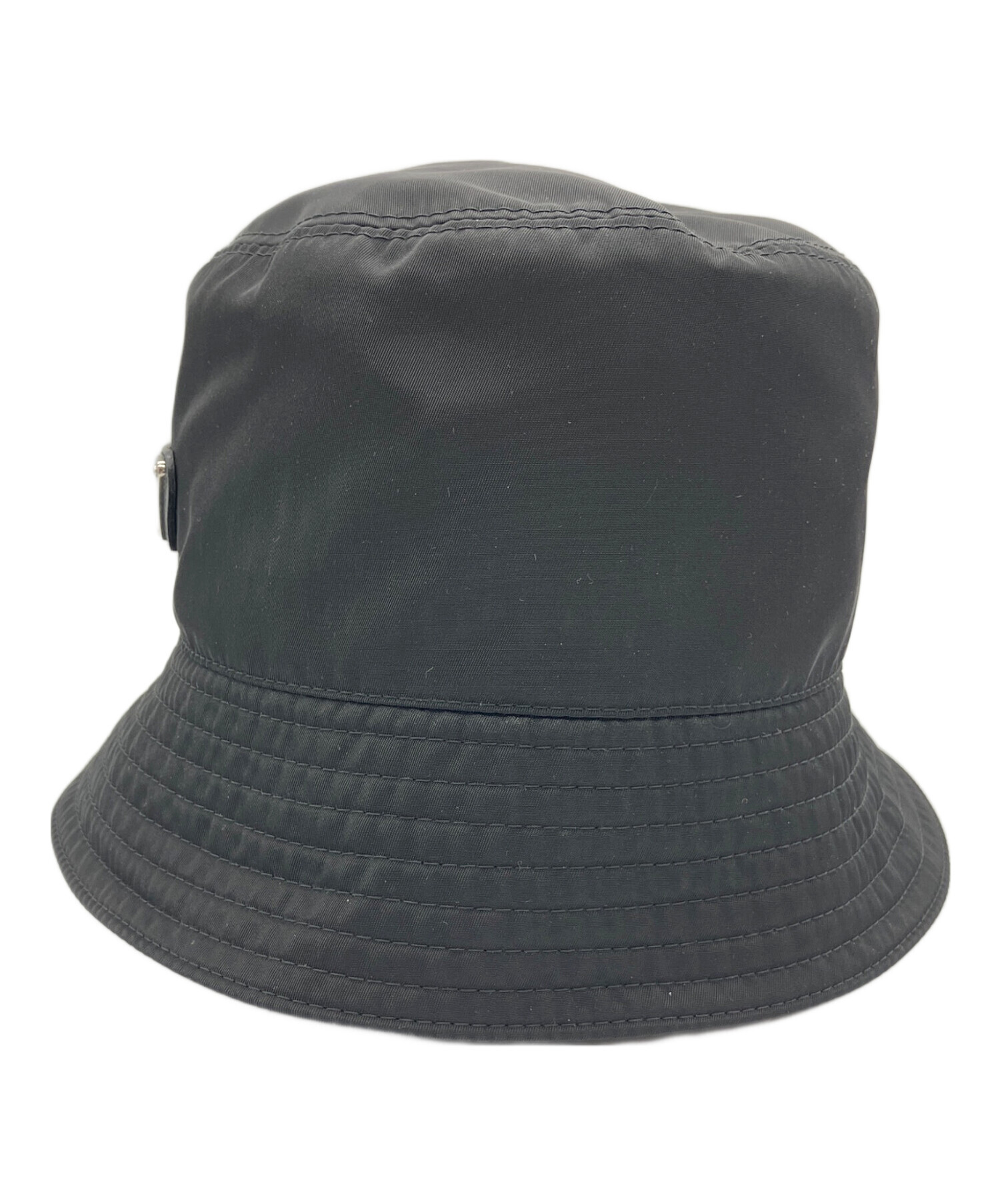 中古・古着通販】PRADA (プラダ) トライアングルロゴバケットハット