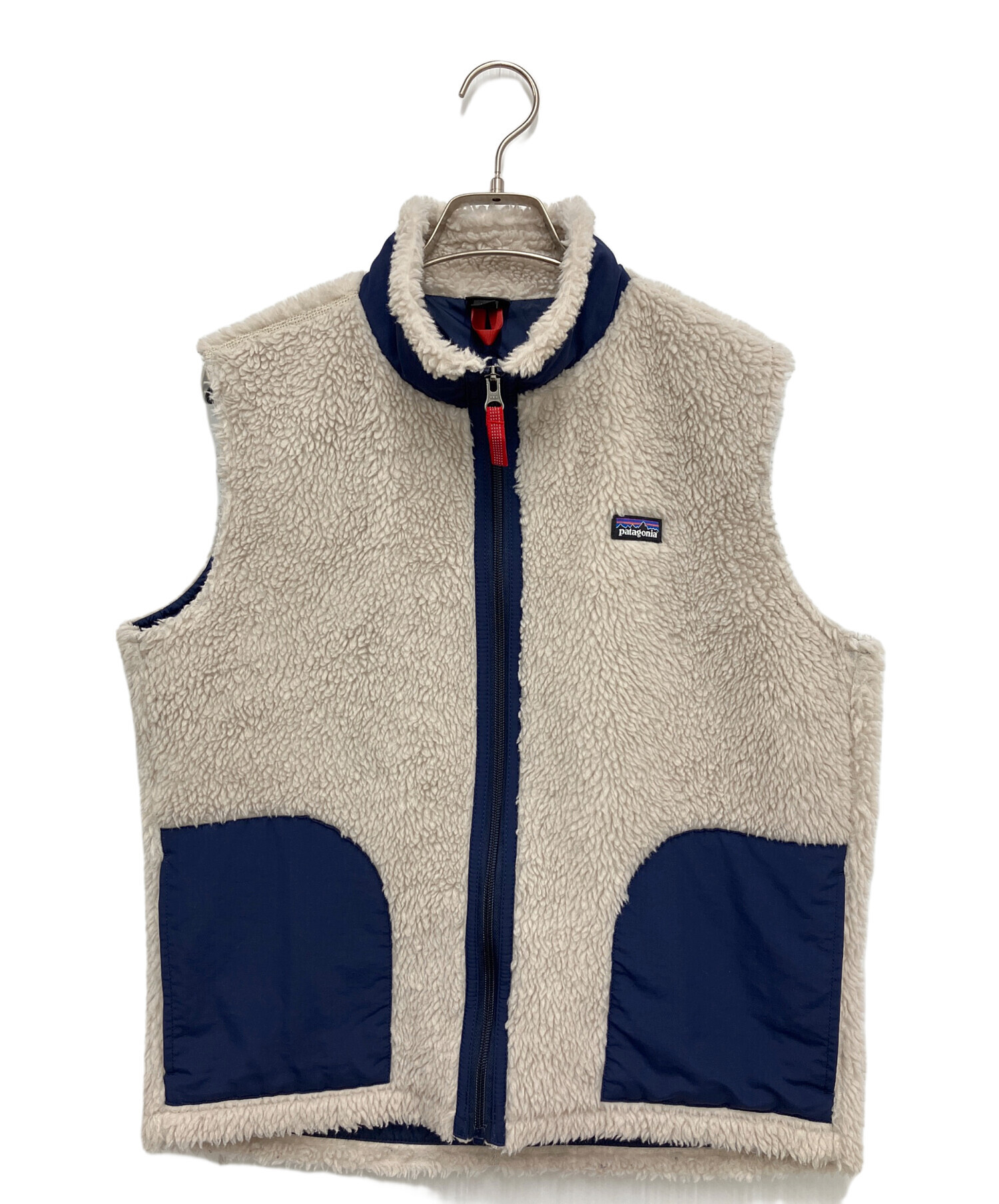 中古・古着通販】Patagonia (パタゴニア) フリースベスト ベージュ