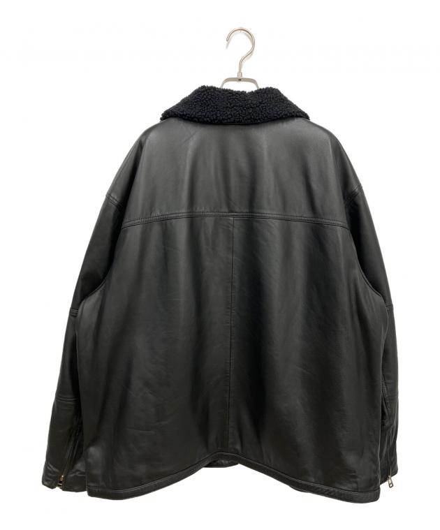 Levi’s 非売品 2000年 レコード 激レア 中古・古着通販】LEVI'S (リーバイス) ラムレザージャケット ブラック