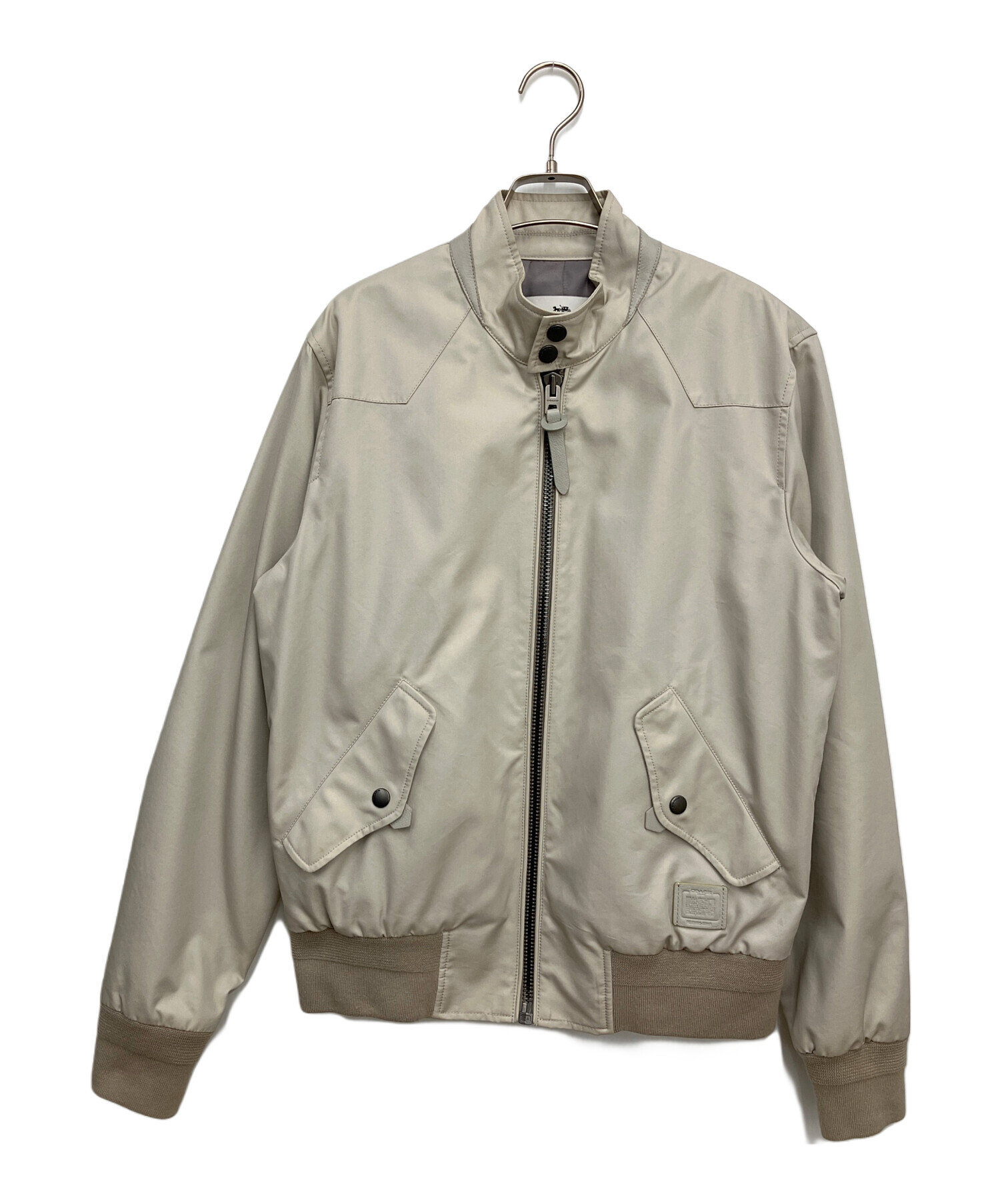 中古・古着通販】COACH (コーチ) ジップアップジャケット ベージュ