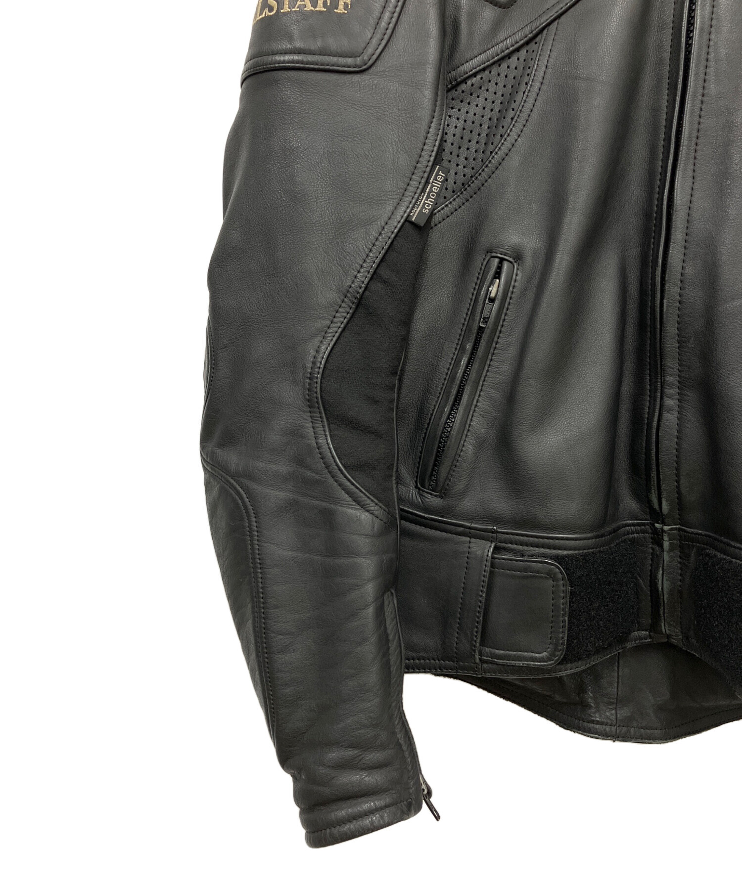 中古・古着通販】BELSTAFF (ベルスタッフ) レザージャケット ブラック