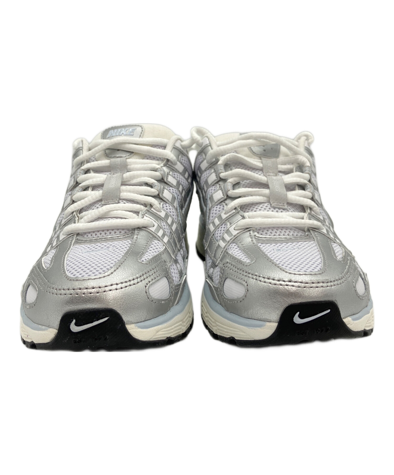 中古・古着通販】NIKE (ナイキ) P-6000 ホワイト×シルバー サイズ:25cm