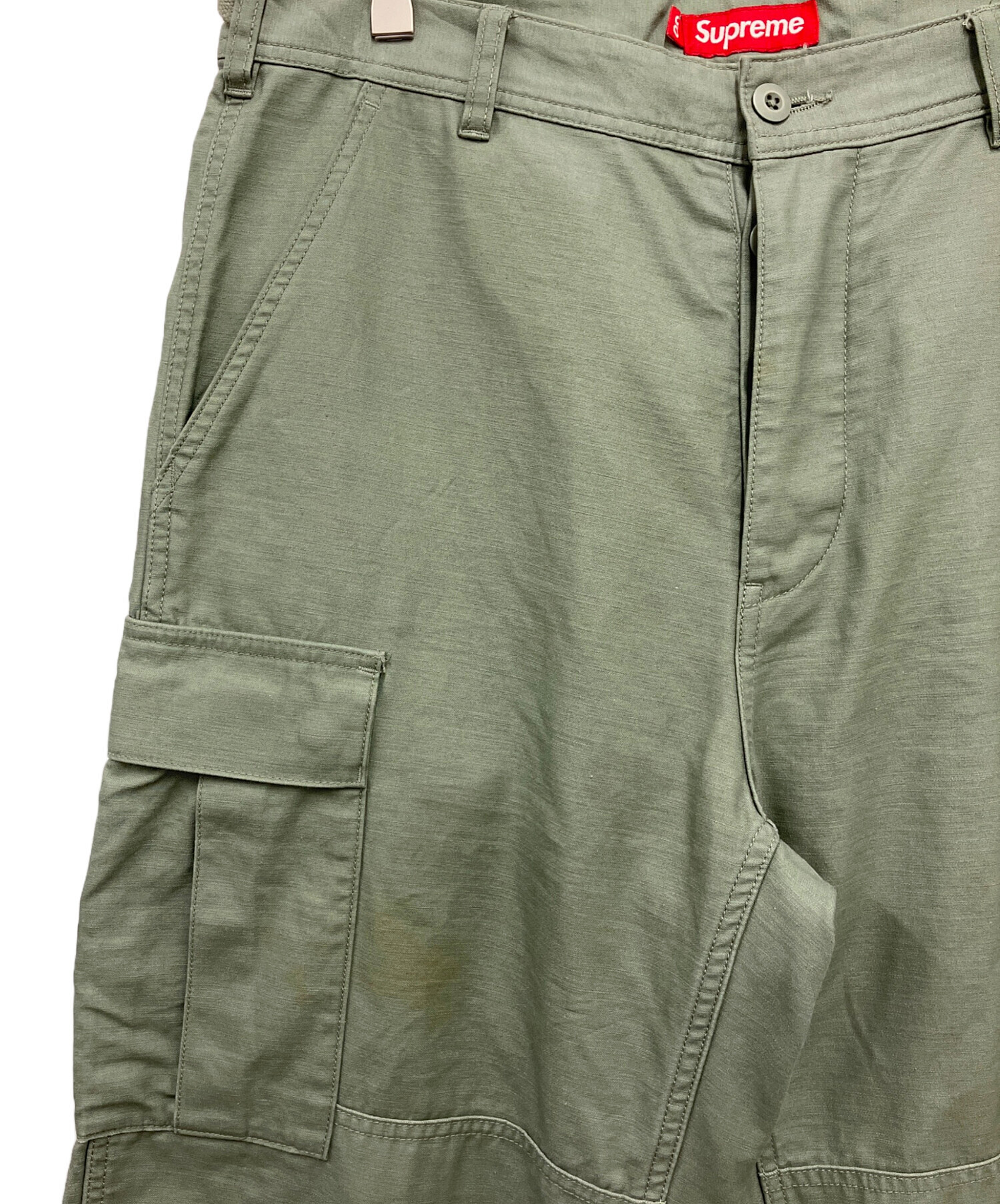 中古・古着通販】SUPREME (シュプリーム) Cargo Pant オリーブ サイズ