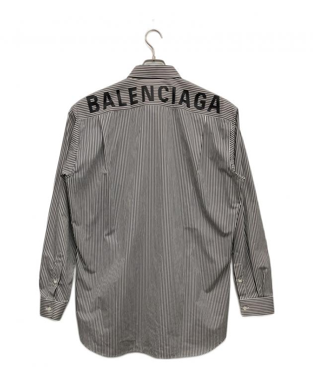 186005 現状品 BALENCIAGA バレンシアガ BALENCIAGA 長袖シャツ FREE メンズ [1000025385563] BALENCIAGA（バレンシアガ） 長袖シャツ 534333 ホワイト サイズ：40