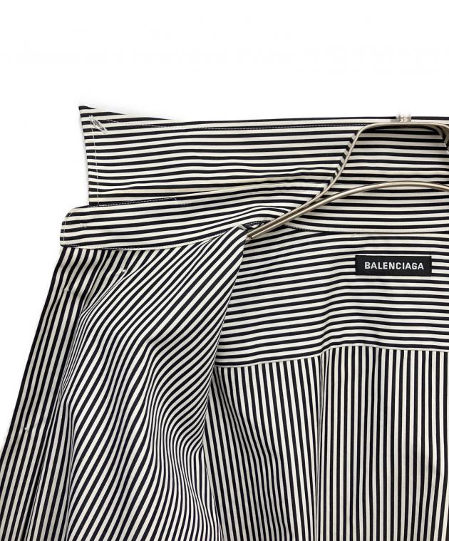 BALENCIAGA 長袖ポロシャツ ホワイト チェック柄 BALENCIAGA(バレンシアガ) ポロシャツ(メンズ) - ブランド通販のBUYMA