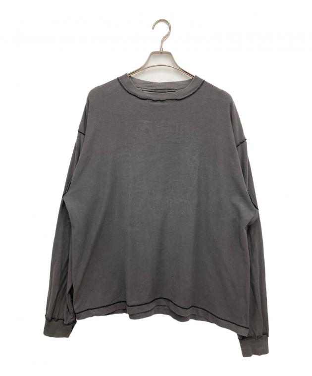 saint グレー ロングスリーブカットソー　本物 中古・古着通販】SAINT MICHAEL (セントマイケル) 長袖カットソー