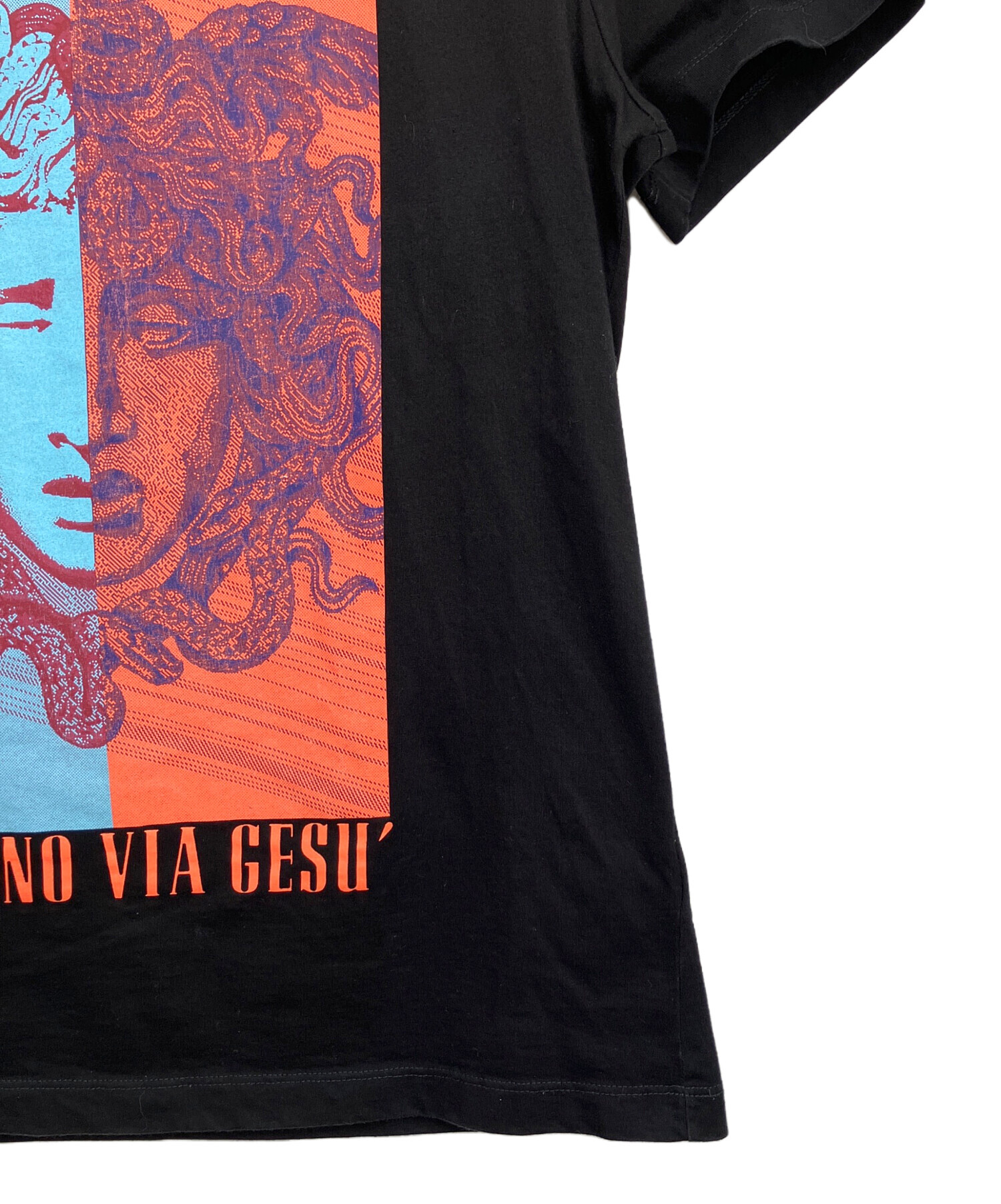 中古・古着通販】VERSACE (ヴェルサーチェ) メデューサロゴ ブラック