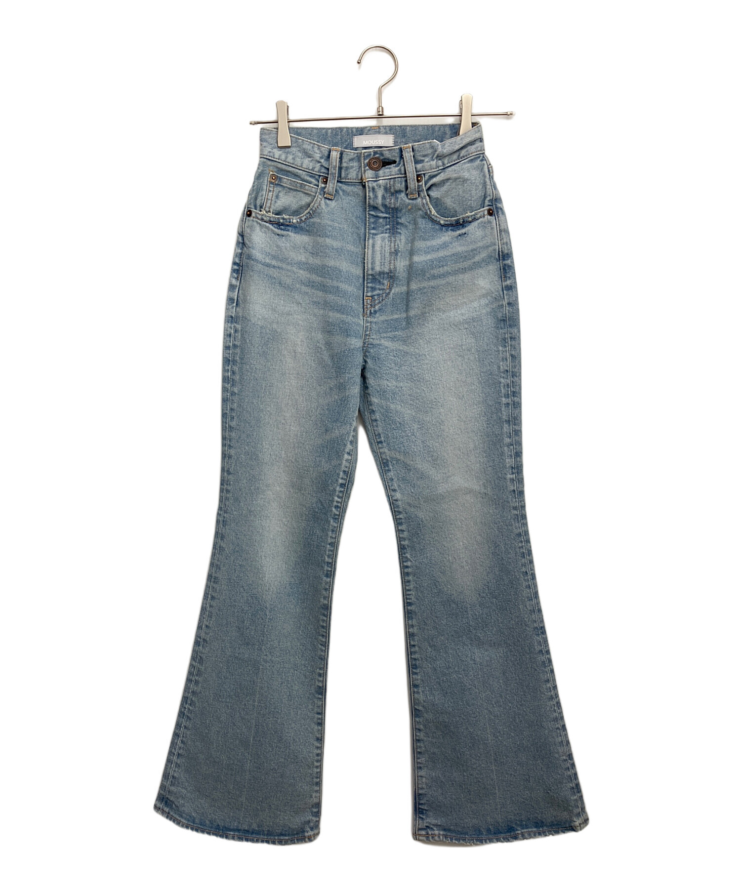 中古・古着通販】moussy (マウジー) デニムパンツ ブルー サイズ