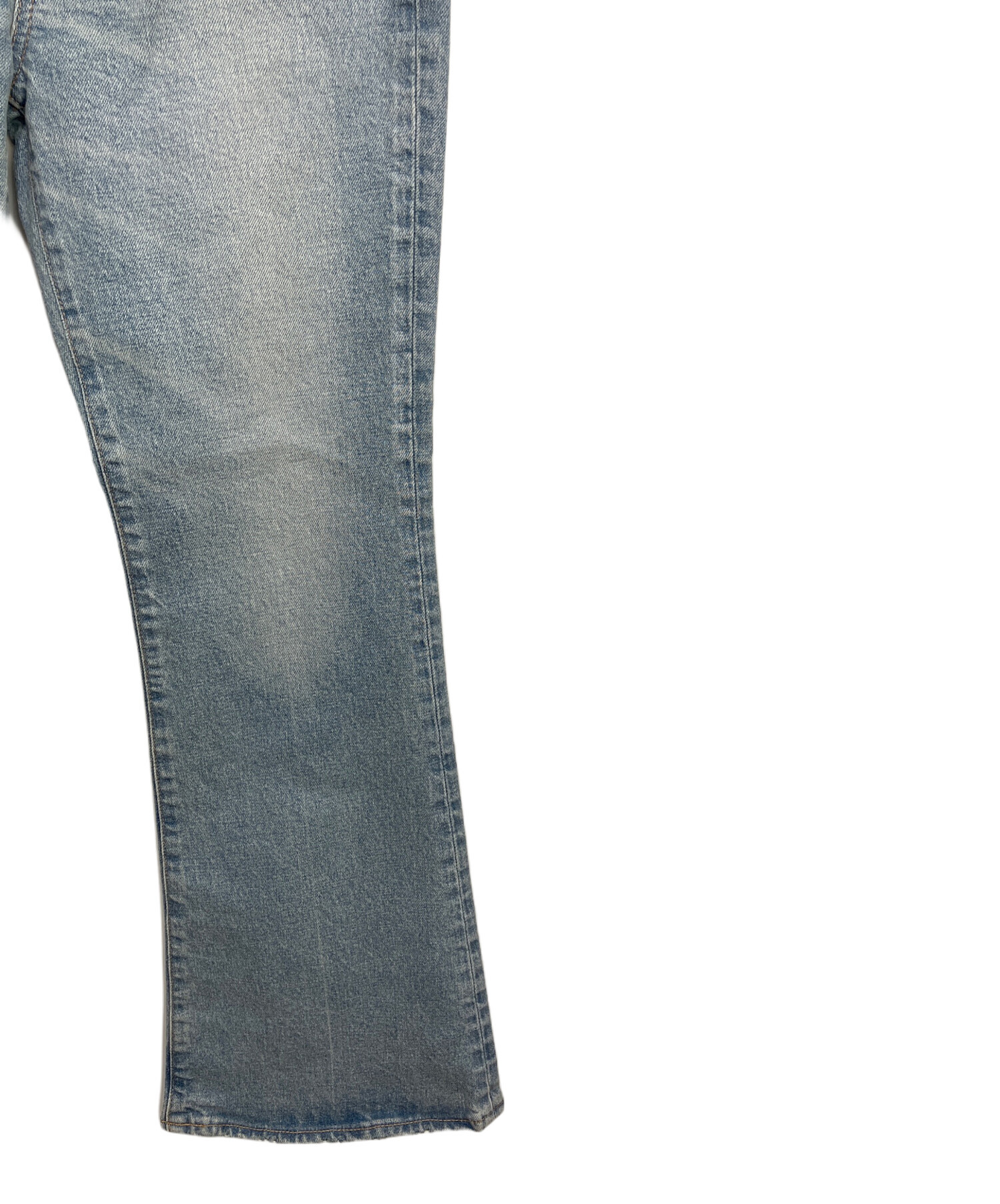 まめページ 中古・古着通販】moussy (マウジー) デニムパンツ ブルー サイズ